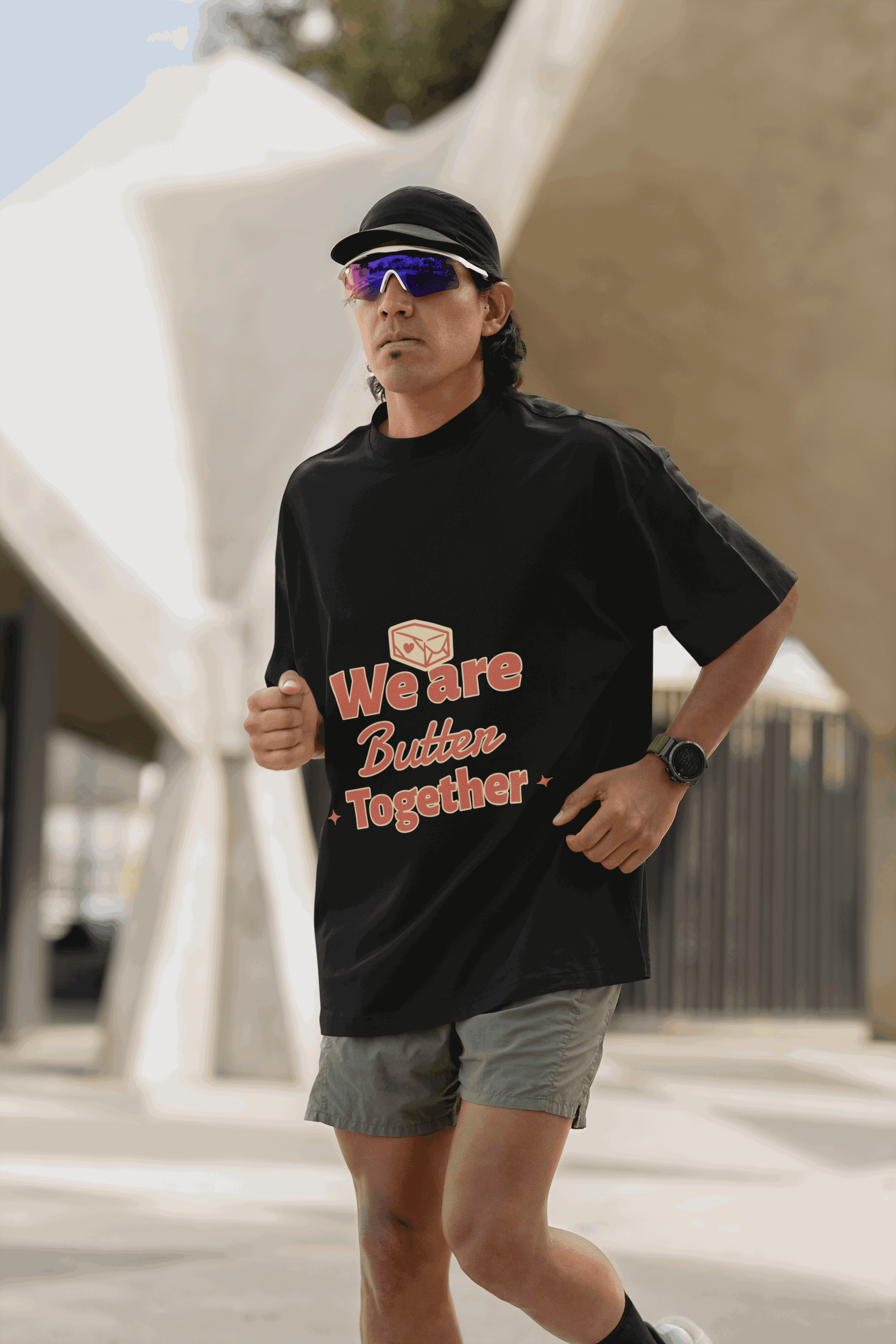 Butter Together Men's Oversized T-shirt - Lyssian