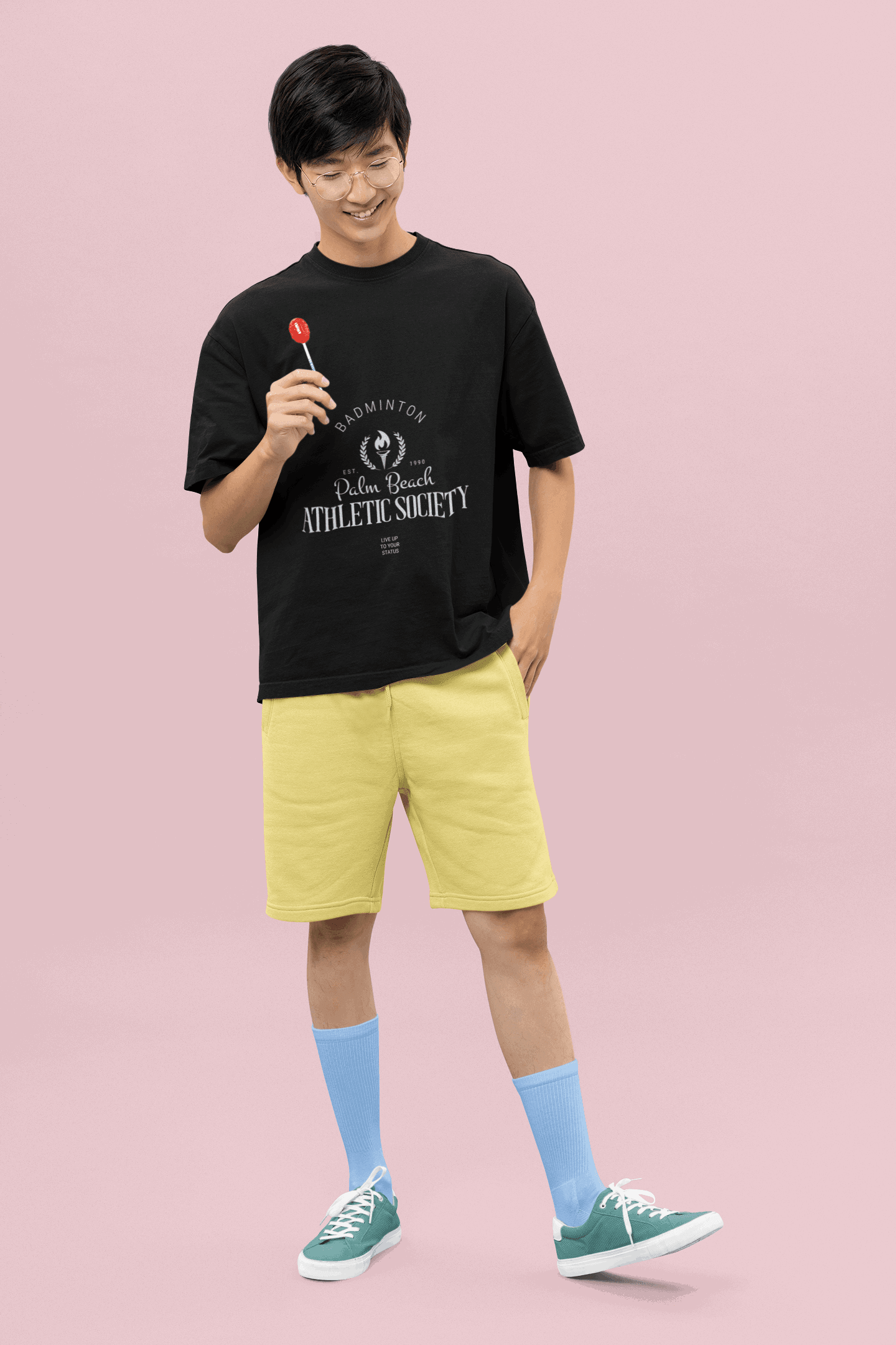 Athletic Society Men's Oversized T-shirt - Lyssian