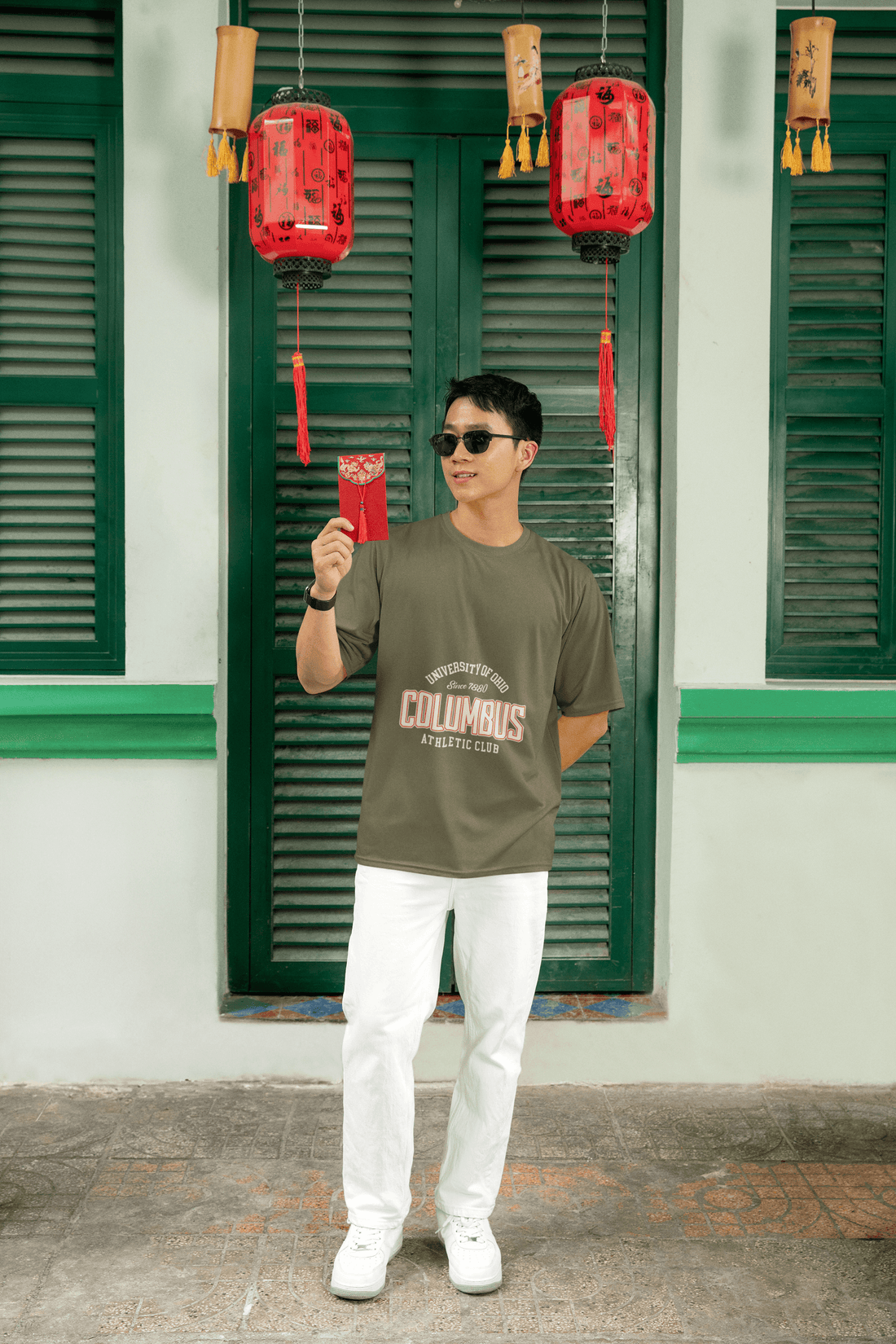 Columbus Men's Oversized T-shirt - Lyssian