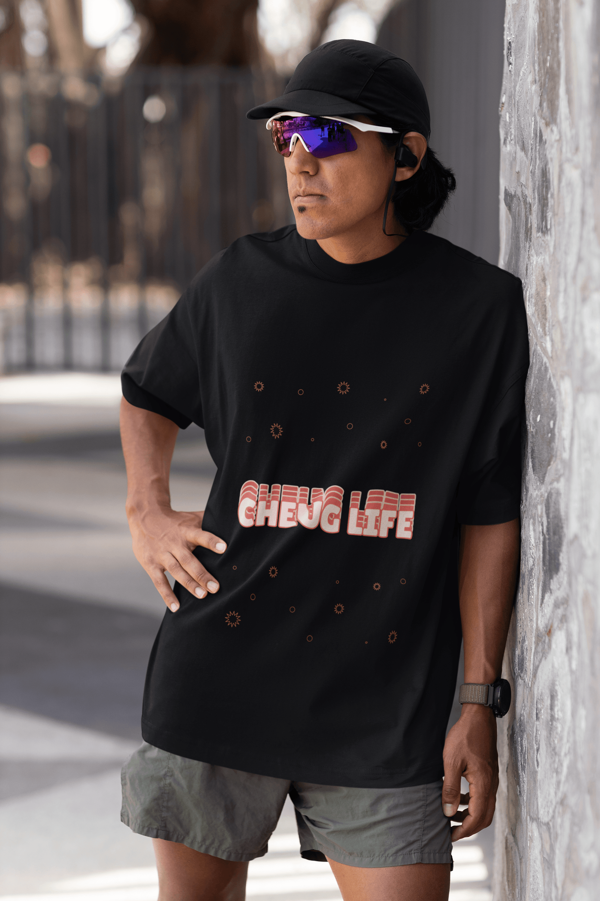 Cheug Life Men's Oversized T-shirt - Lyssian