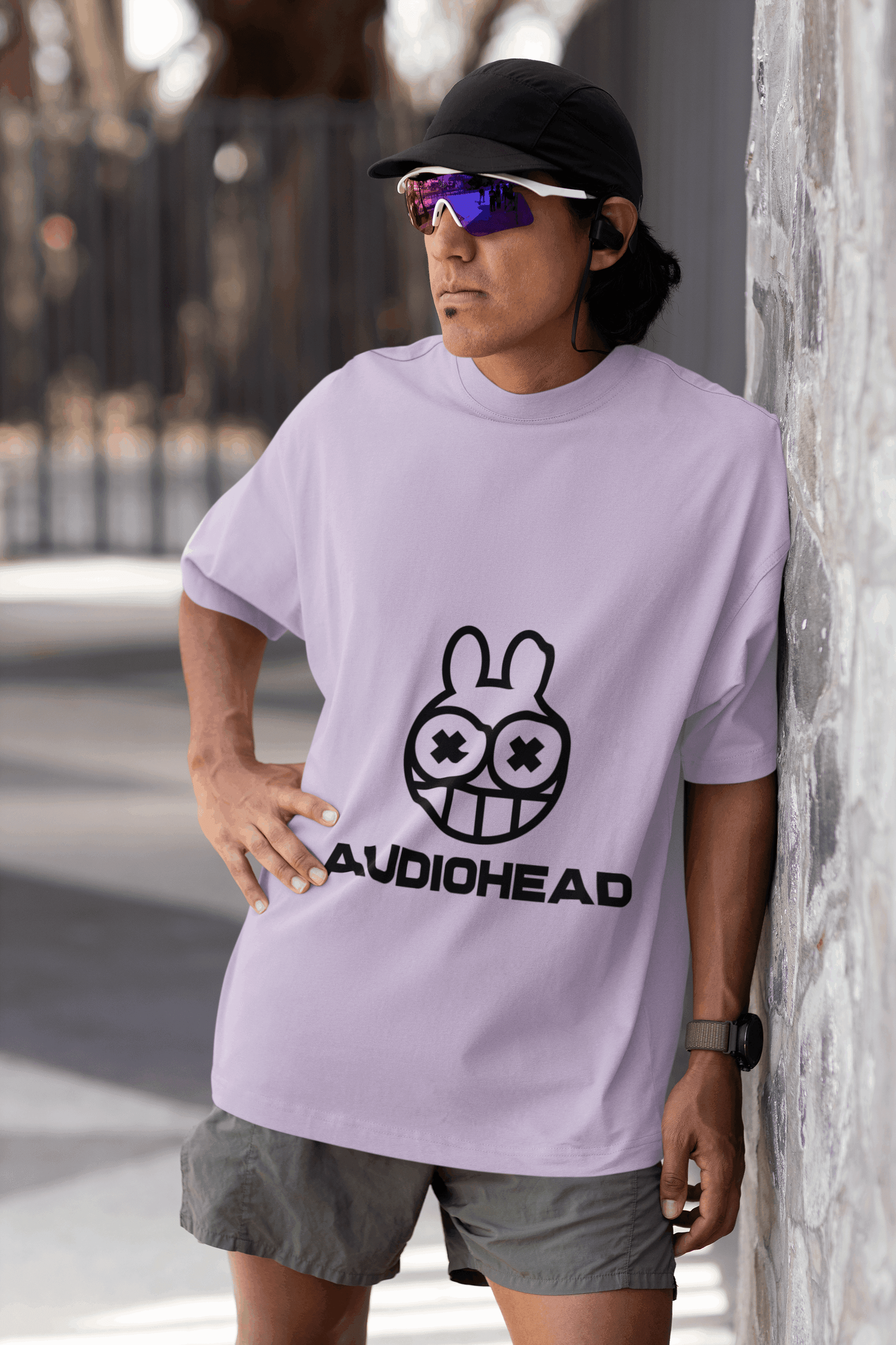 Audiohead Men's Oversized T-shirt - Lyssian
