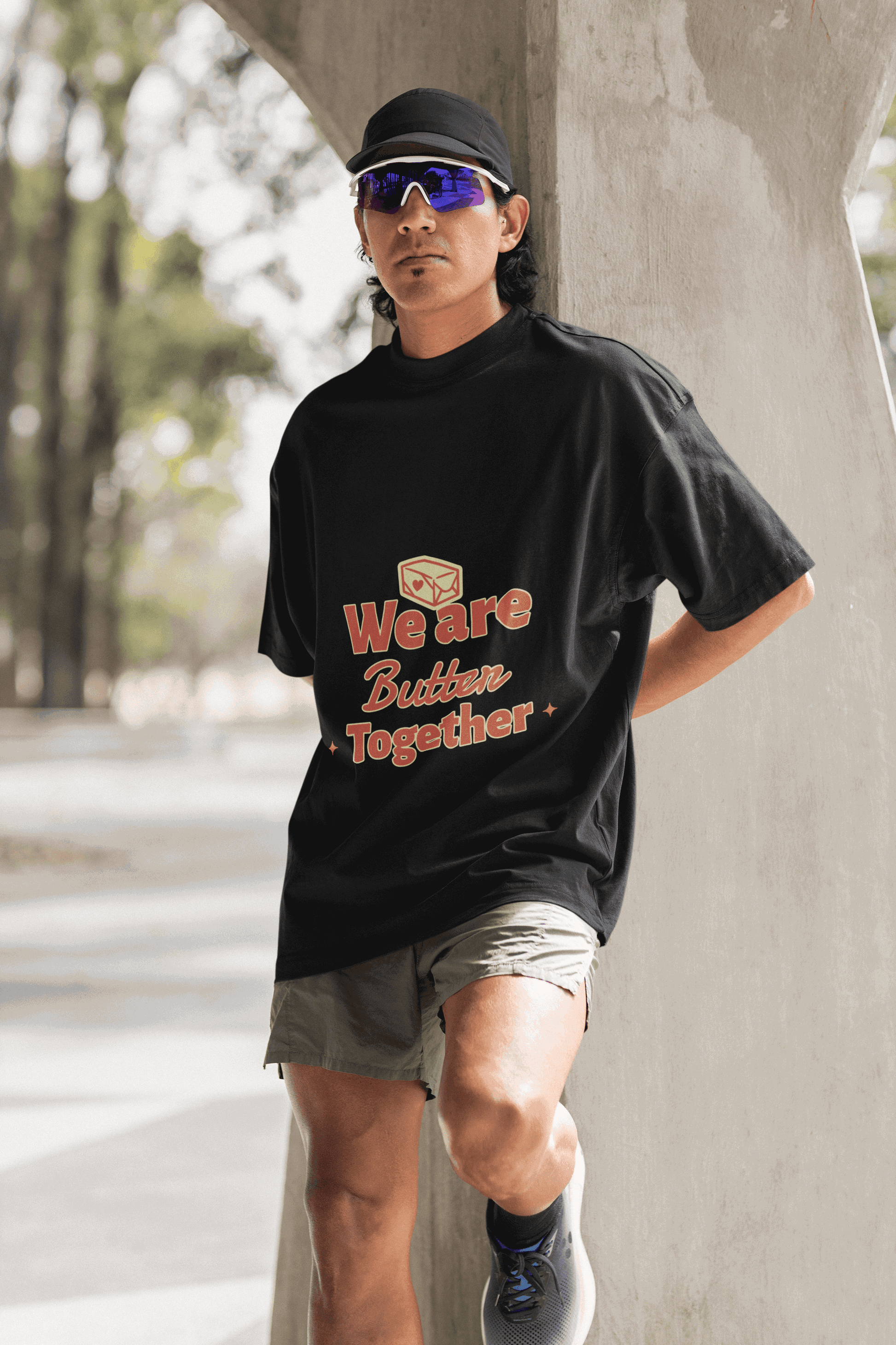 Butter Together Men's Oversized T-shirt - Lyssian