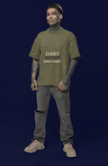 Ancestor Men's Oversized T-shirt - Lyssian