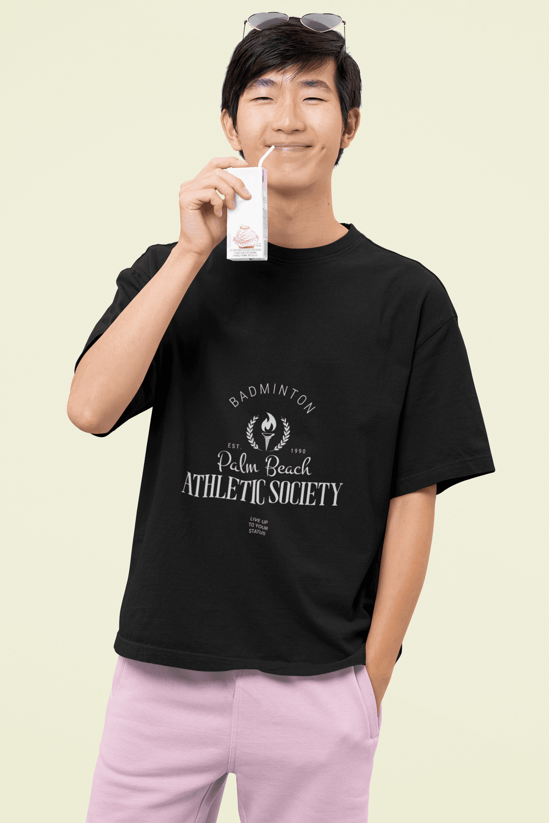 Athletic Society Men's Oversized T-shirt - Lyssian