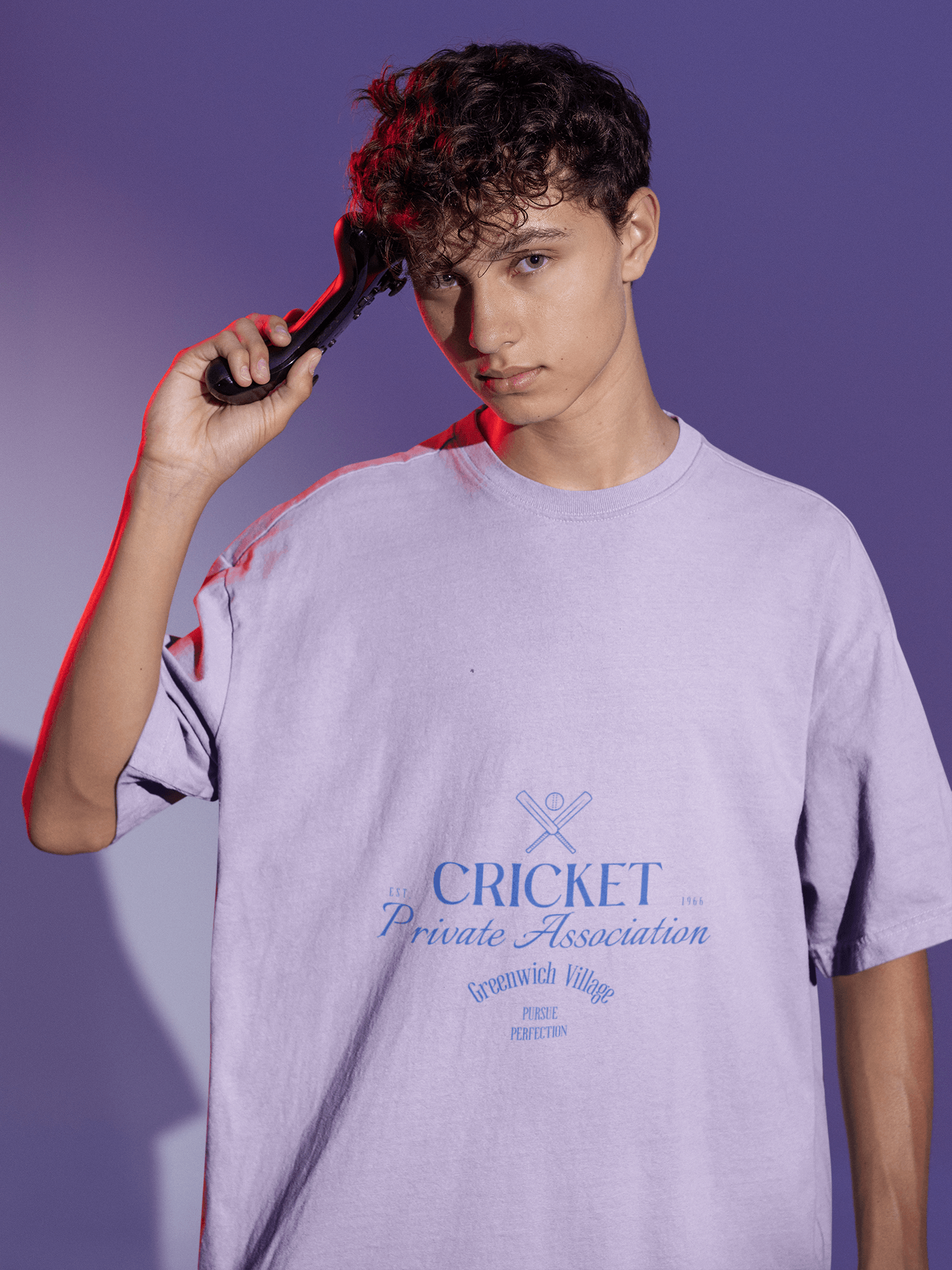 Cricket Men's Oversized T-shirt - Lyssian