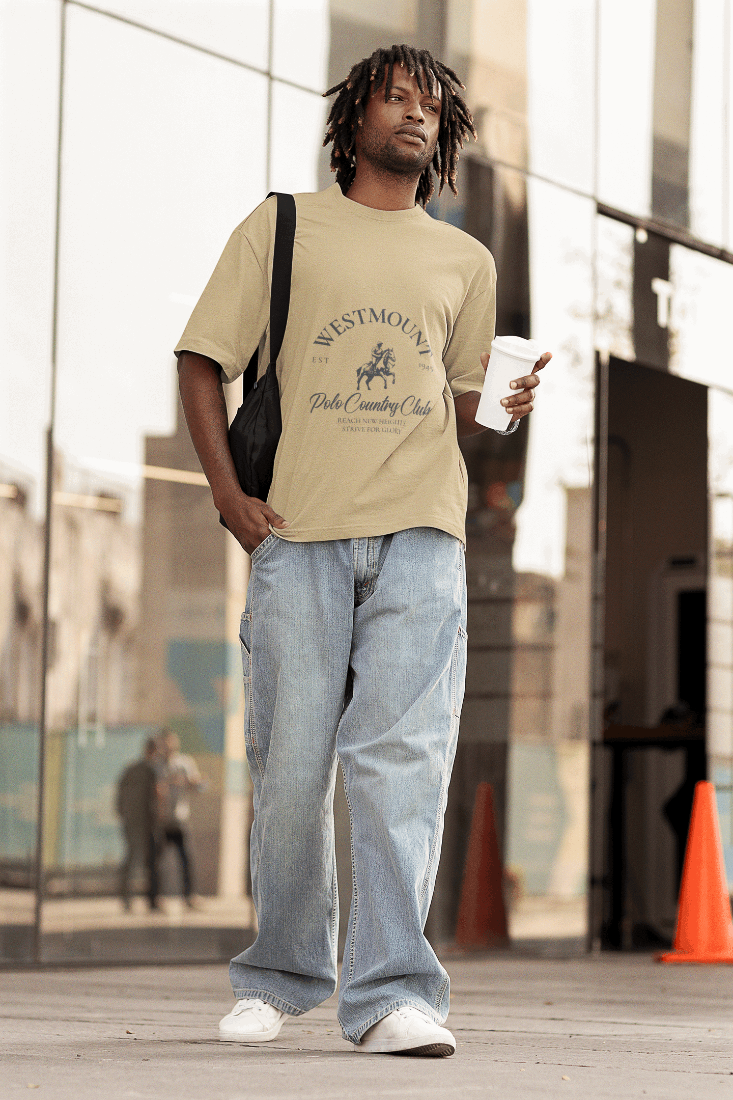 Polo Club Men's Oversized T-shirt - Lyssian