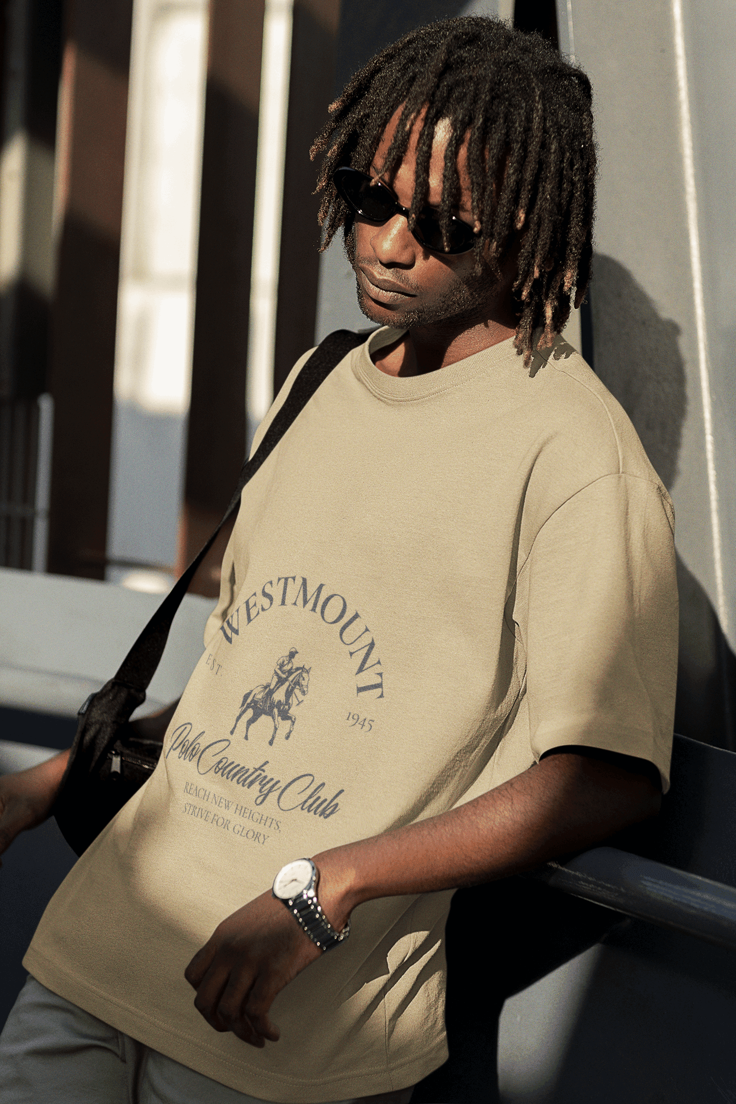 Polo Club Men's Oversized T-shirt - Lyssian
