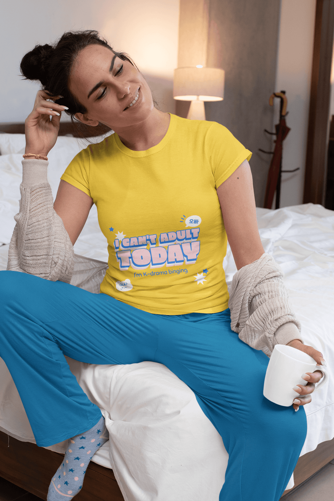 Can't Adult Women's Round Neck Half Sleeve T-shirt - Lyssian