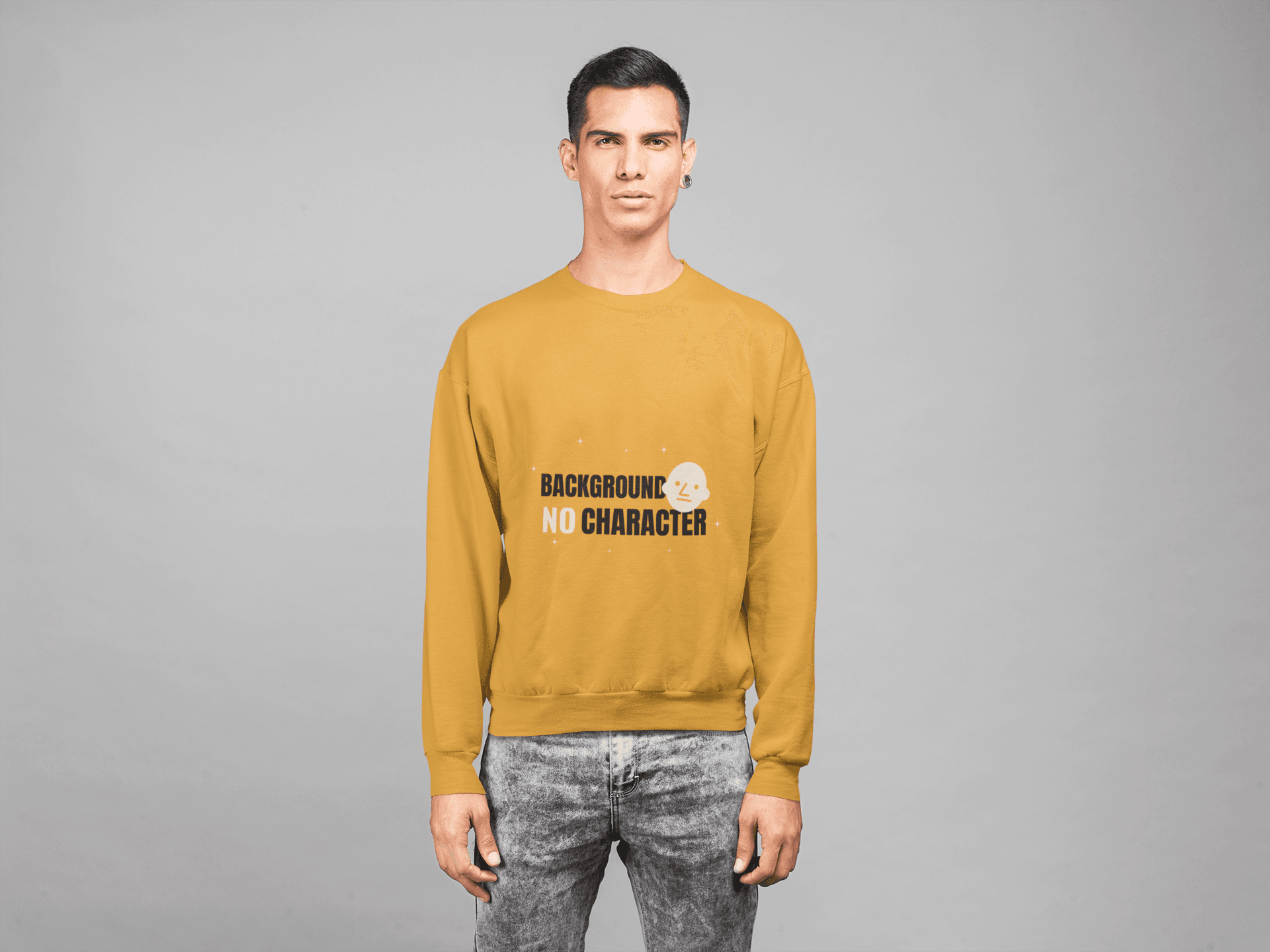 Background Men's Sweatshirt - Lyssian