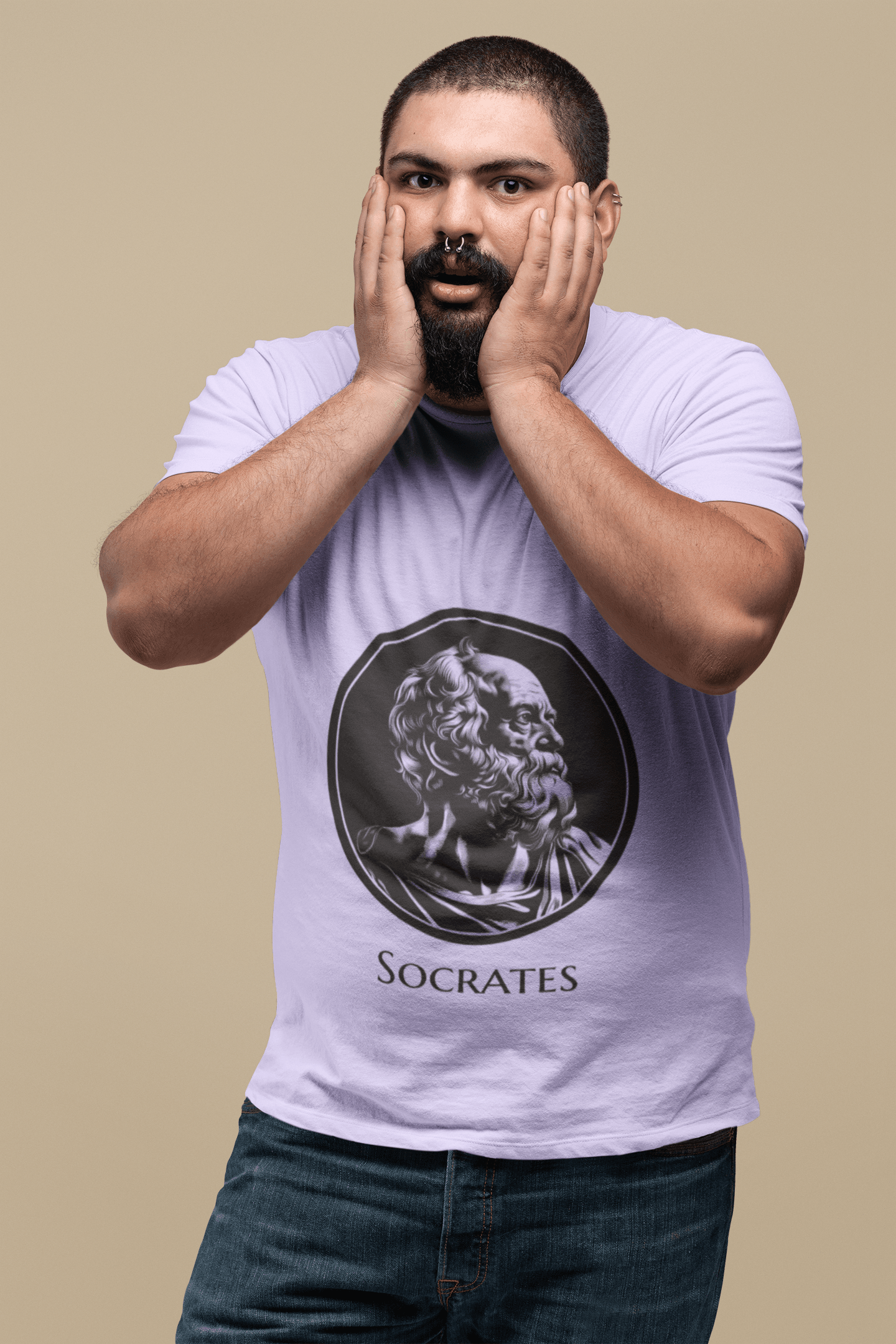 Socrates Men's Plus Size T-shirt - Lyssian