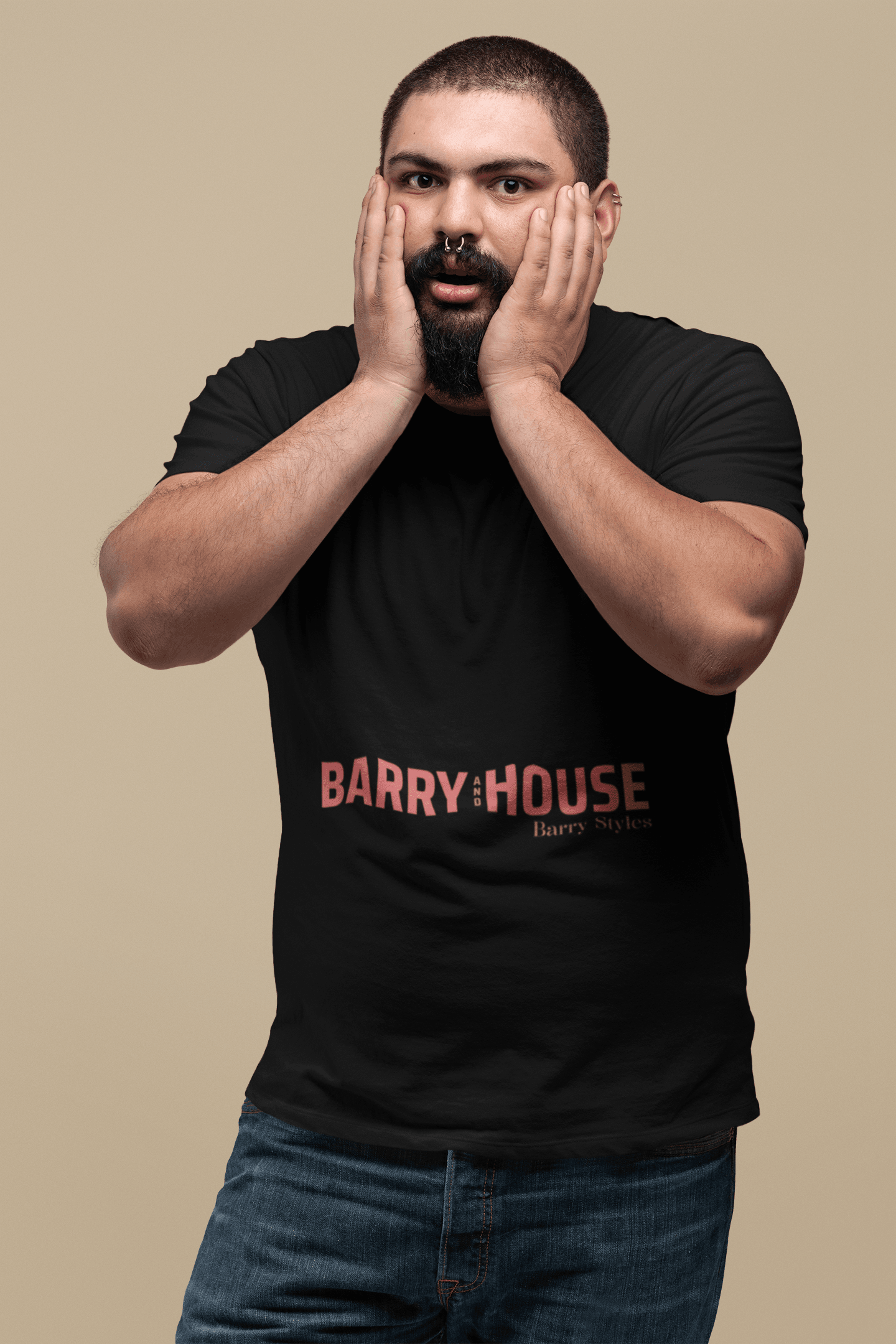 Barry House Men's Plus Size T-shirt - Lyssian