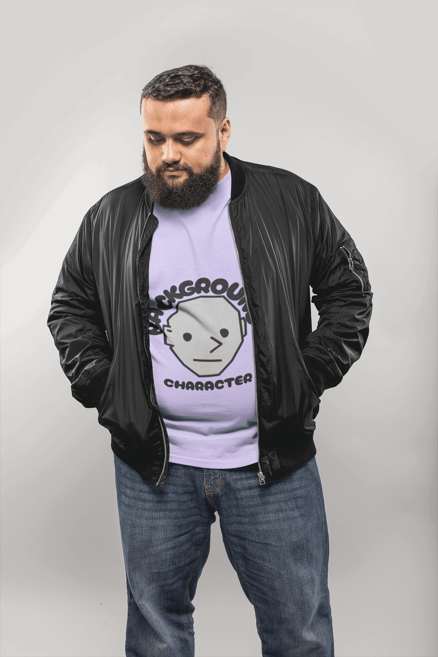 Background Men's Plus Size T-shirt - Lyssian