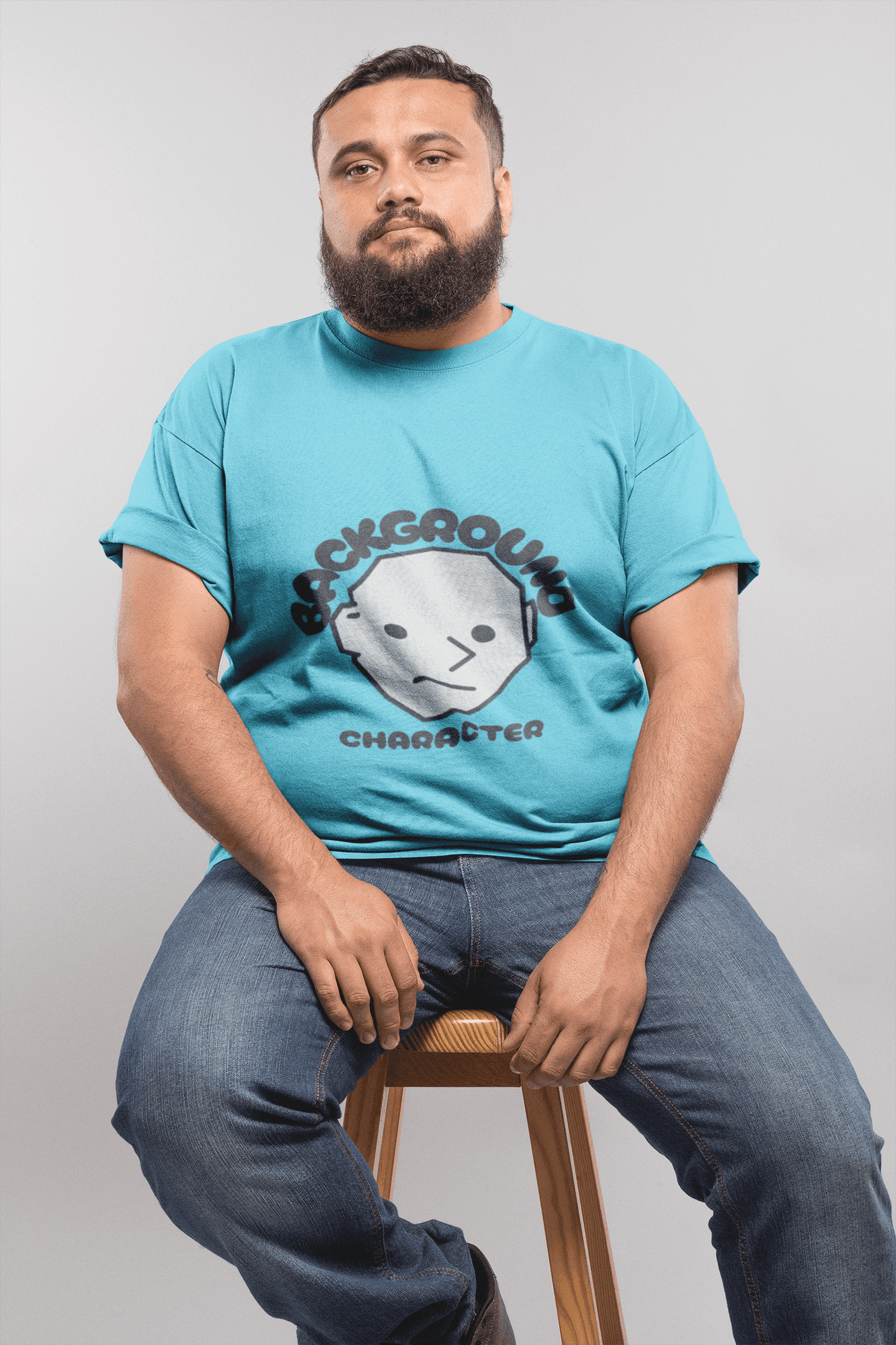 Background Men's Plus Size T-shirt - Lyssian