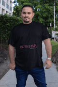 Birth Pink Men's Plus Size T-shirt - Lyssian