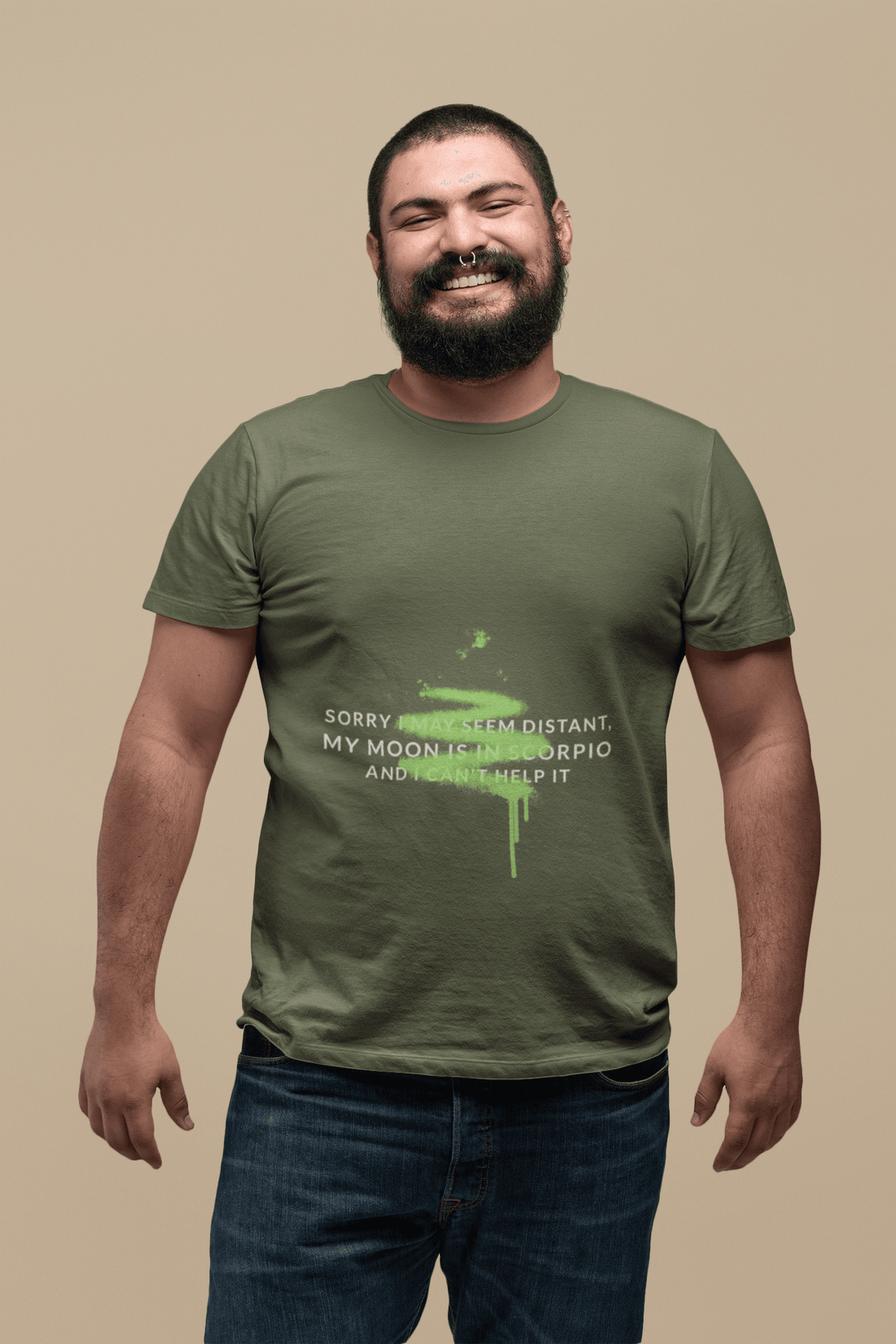 Distant Men's Plus Size T-shirt - Lyssian