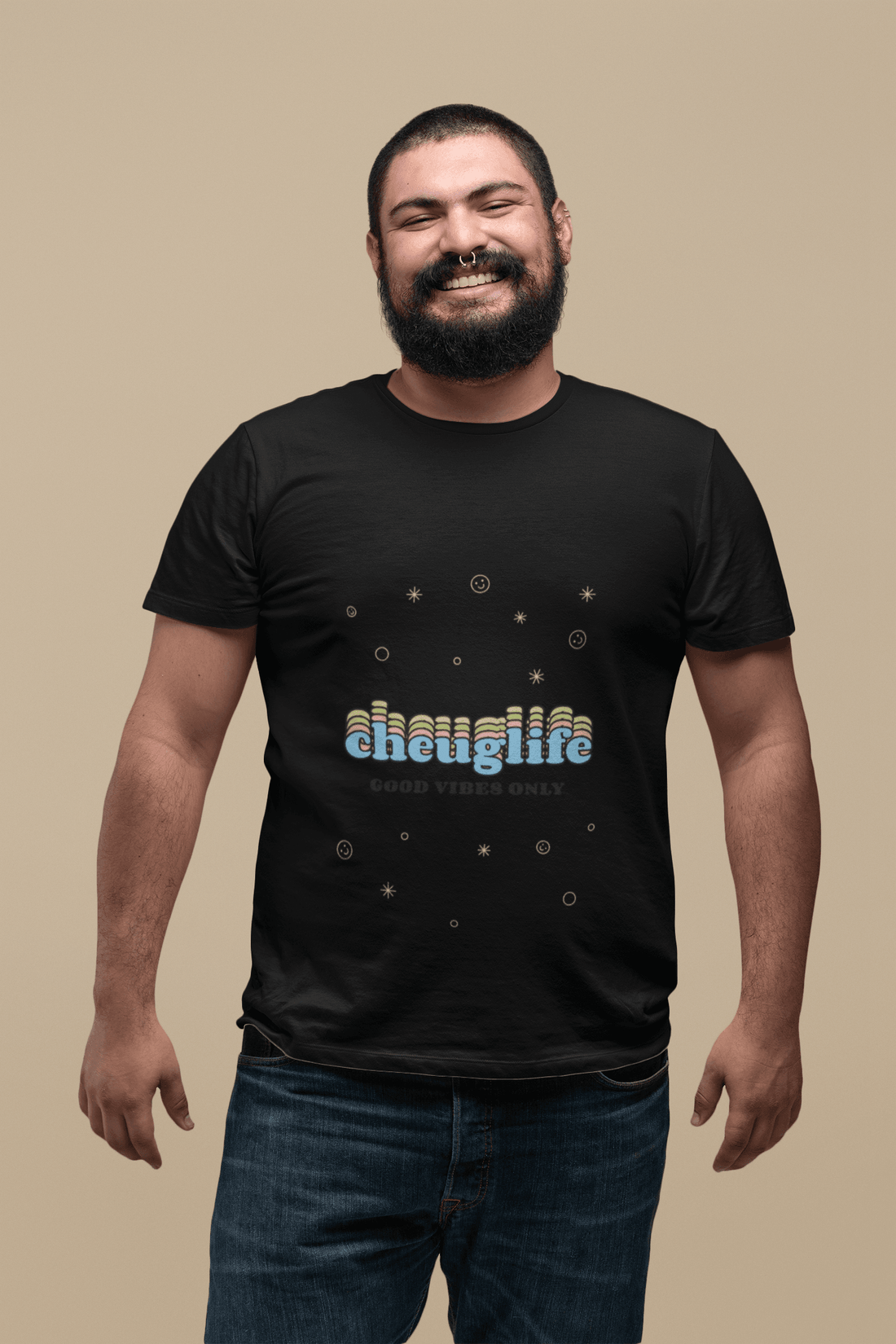 Cheug Men's Plus Size T-shirt - Lyssian