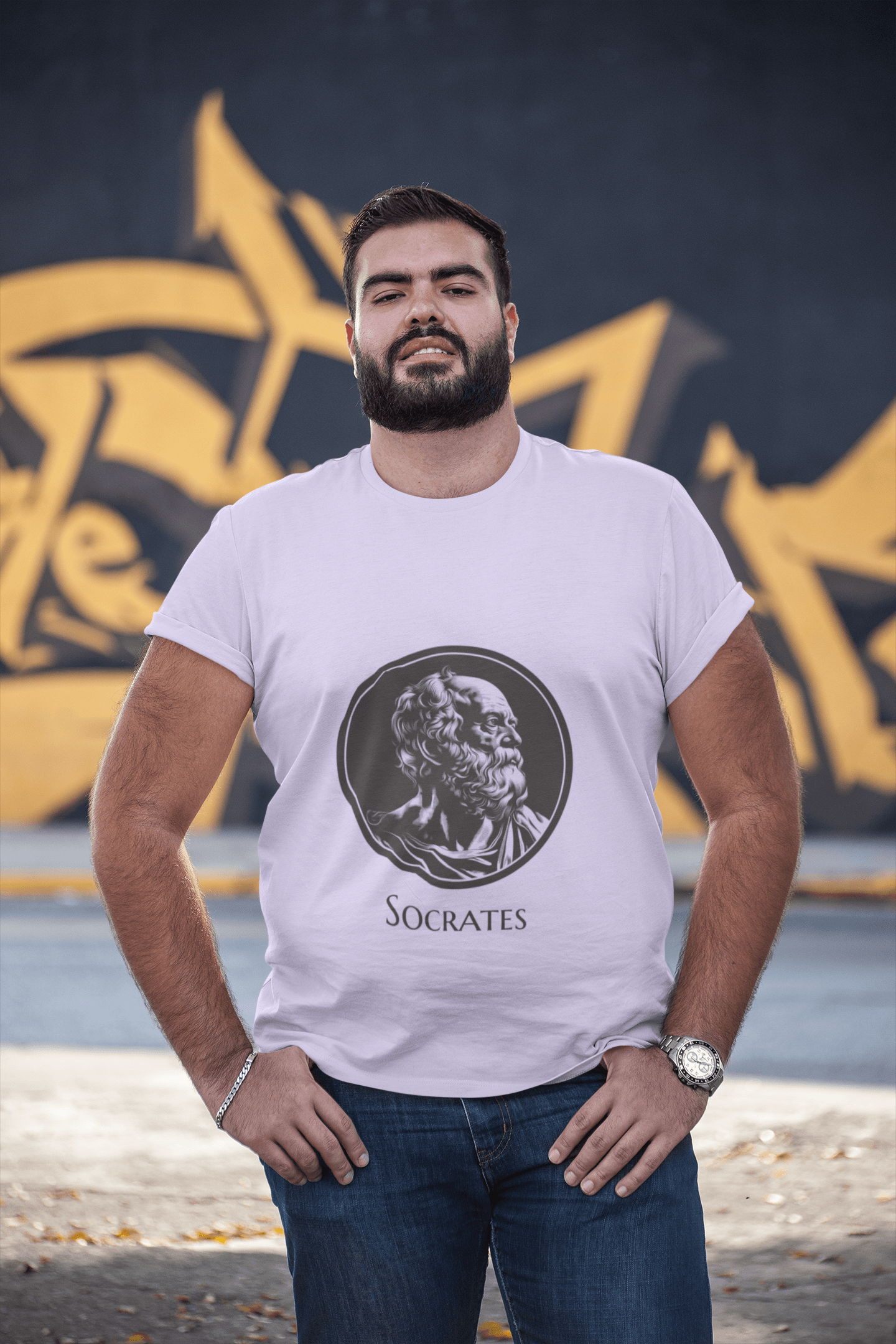 Socrates Men's Plus Size T-shirt - Lyssian