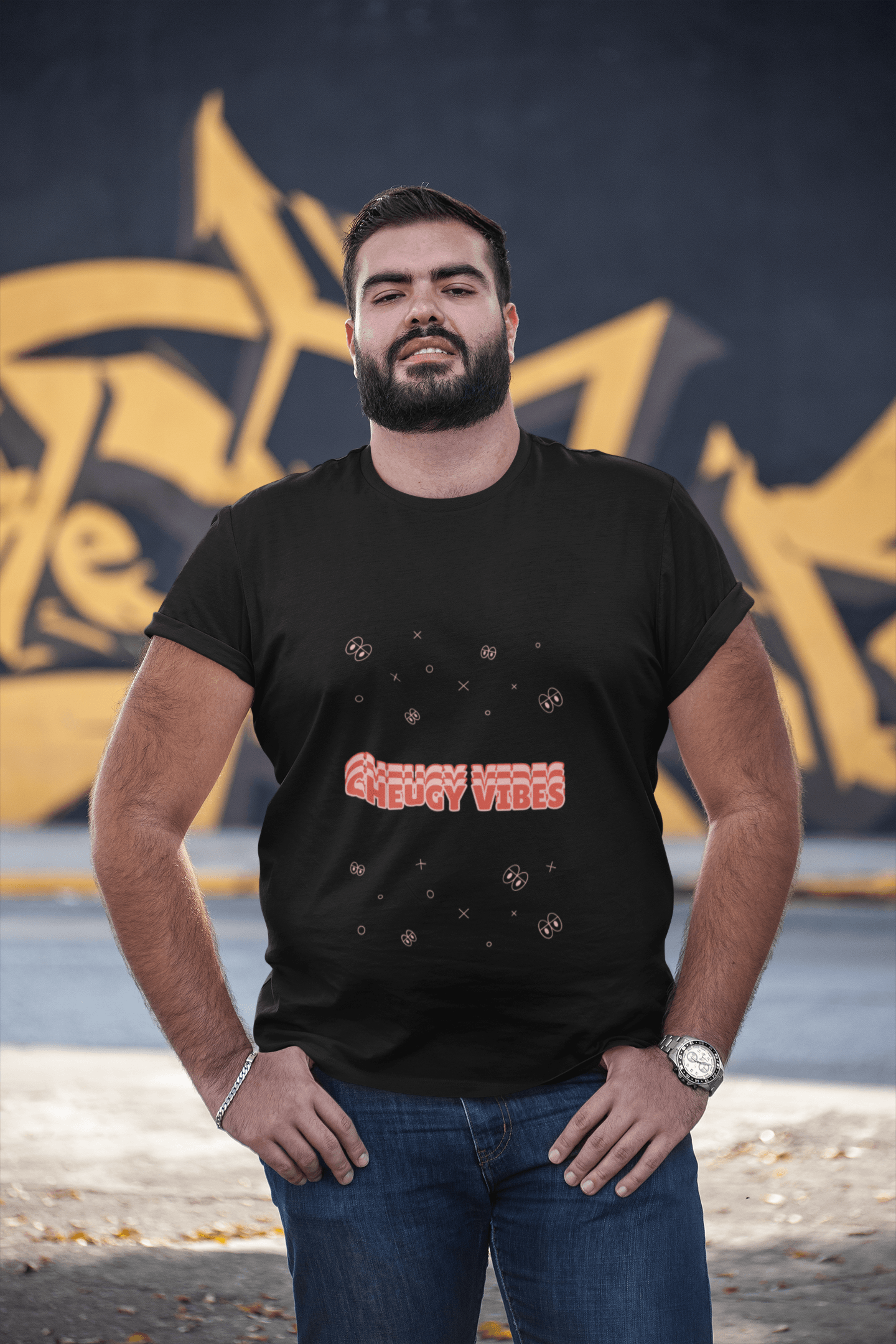 Cheugy Vibes Men's Plus Size T-shirt - Lyssian