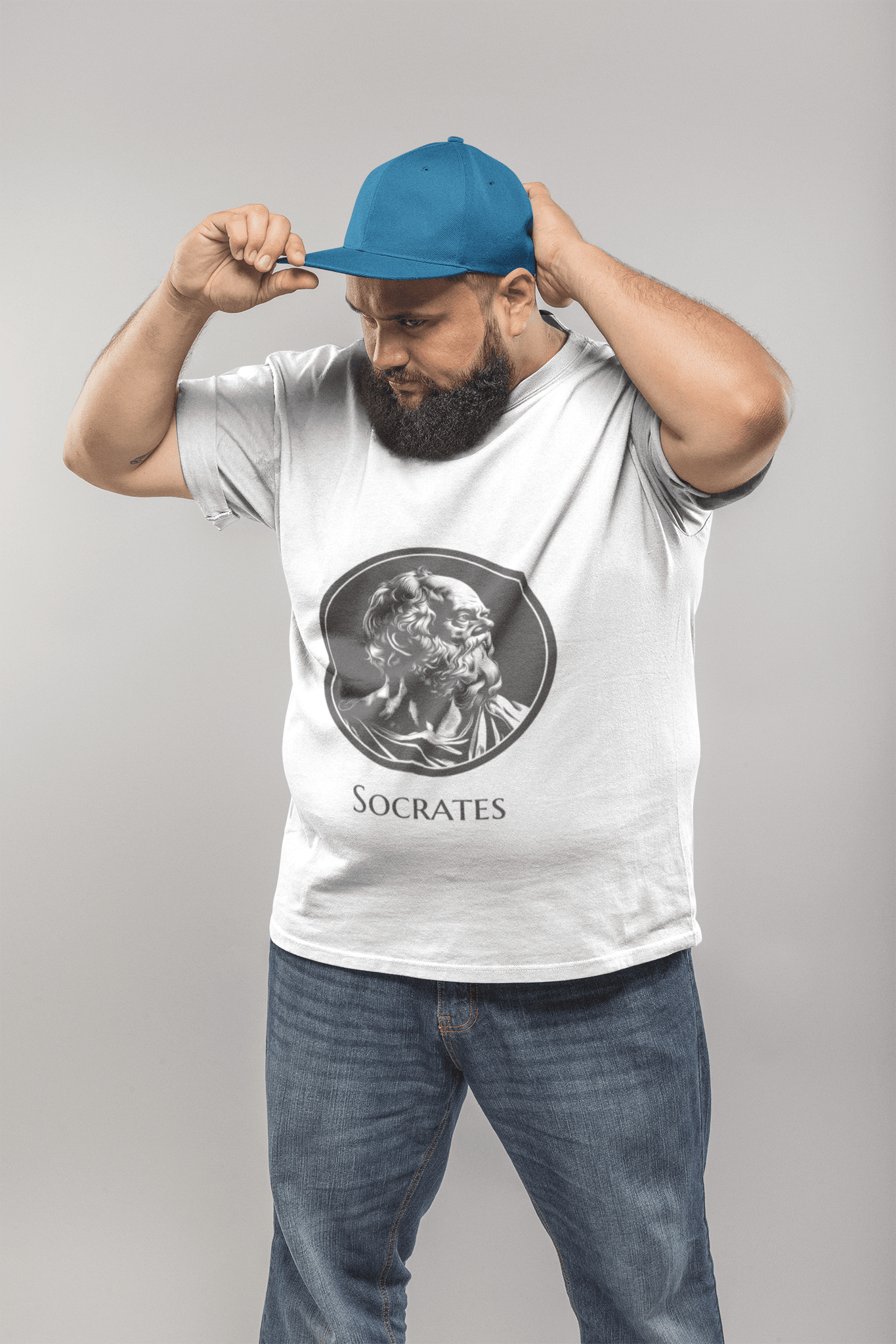 Socrates Men's Plus Size T-shirt - Lyssian