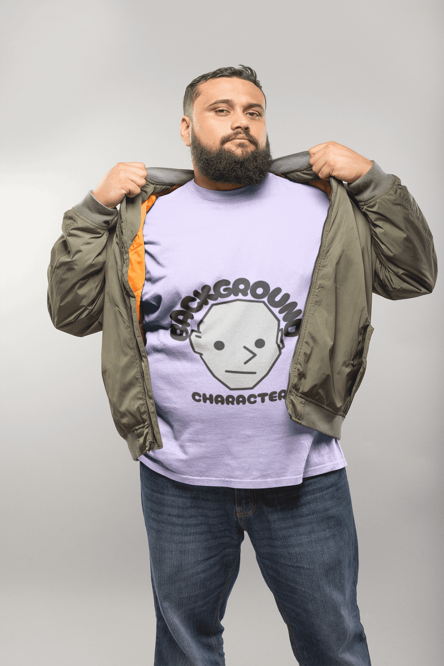 Background Men's Plus Size T-shirt - Lyssian