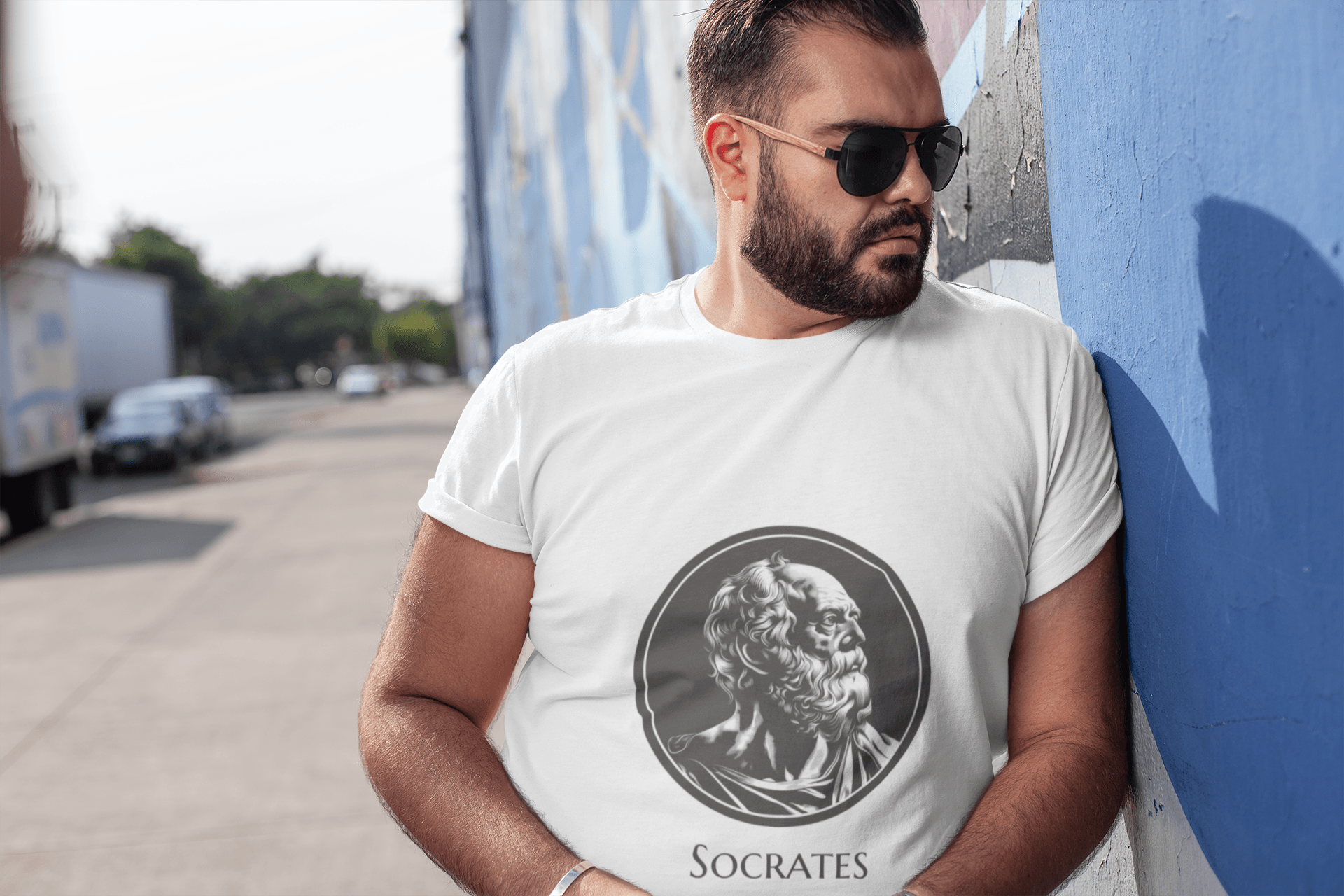 Socrates Men's Plus Size T-shirt - Lyssian