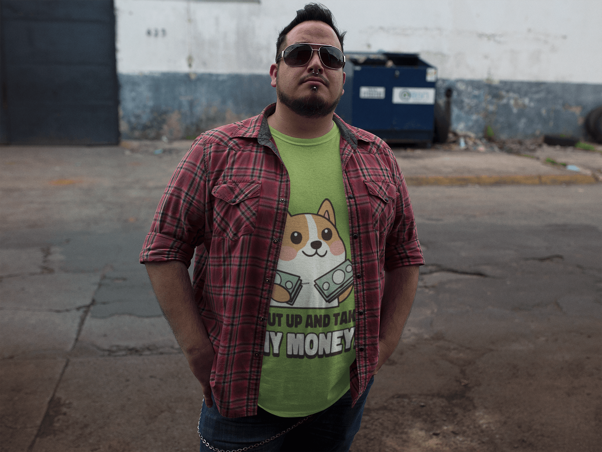 The Money Men's Plus Size T-shirt - Lyssian