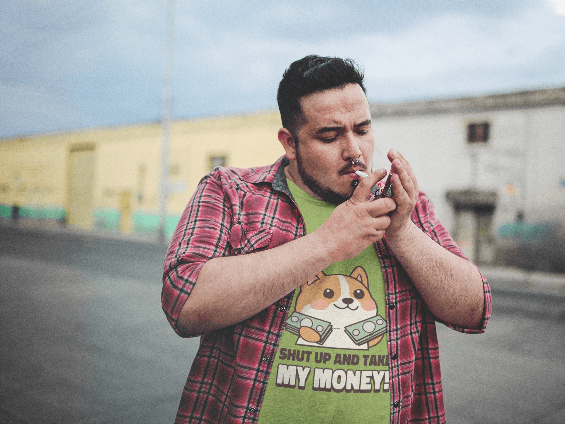 The Money Men's Plus Size T-shirt - Lyssian