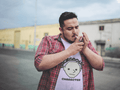 Background Men's Plus Size T-shirt - Lyssian