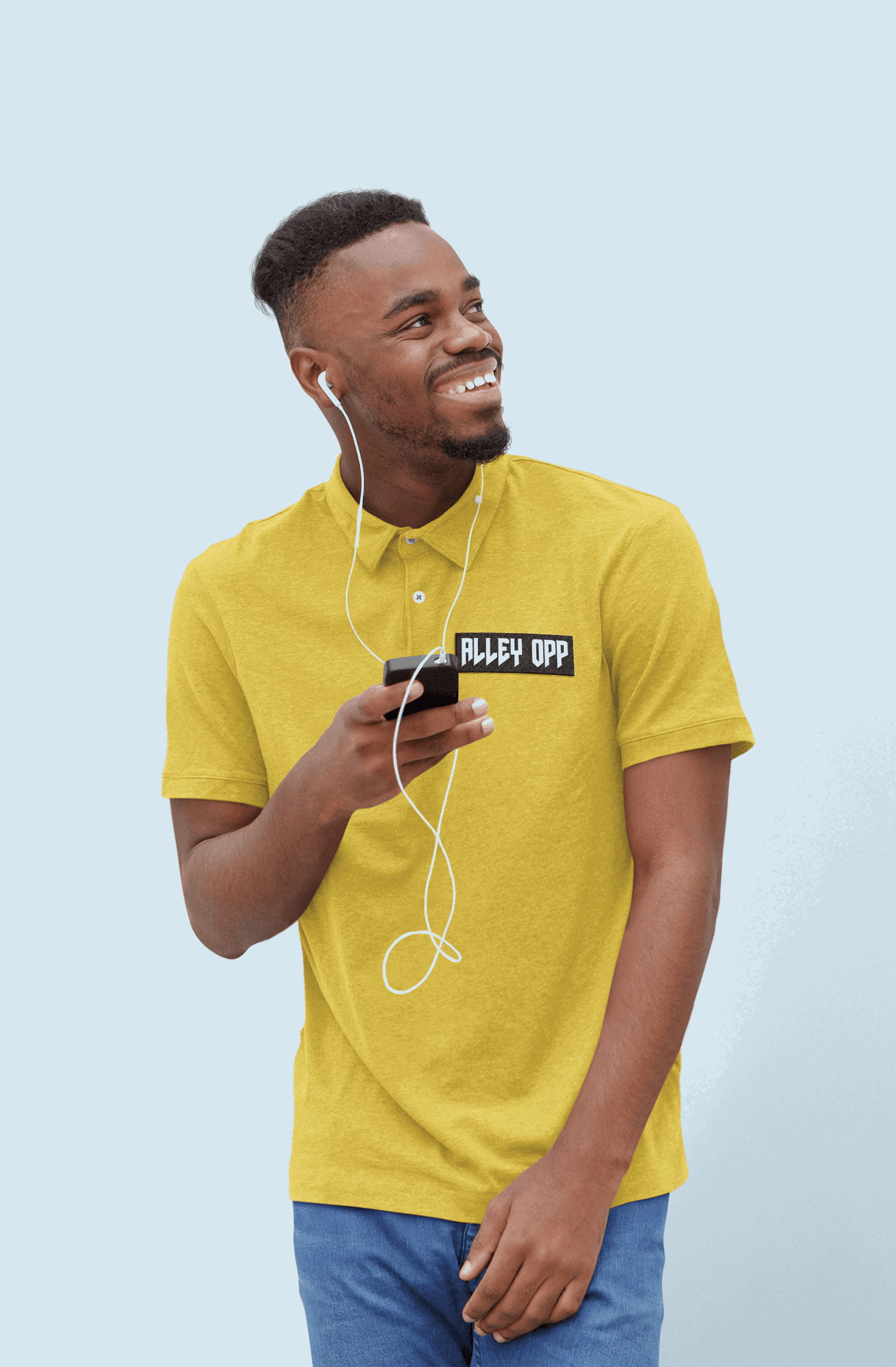 Alley OPP Men's Polo T-shirt - Lyssian