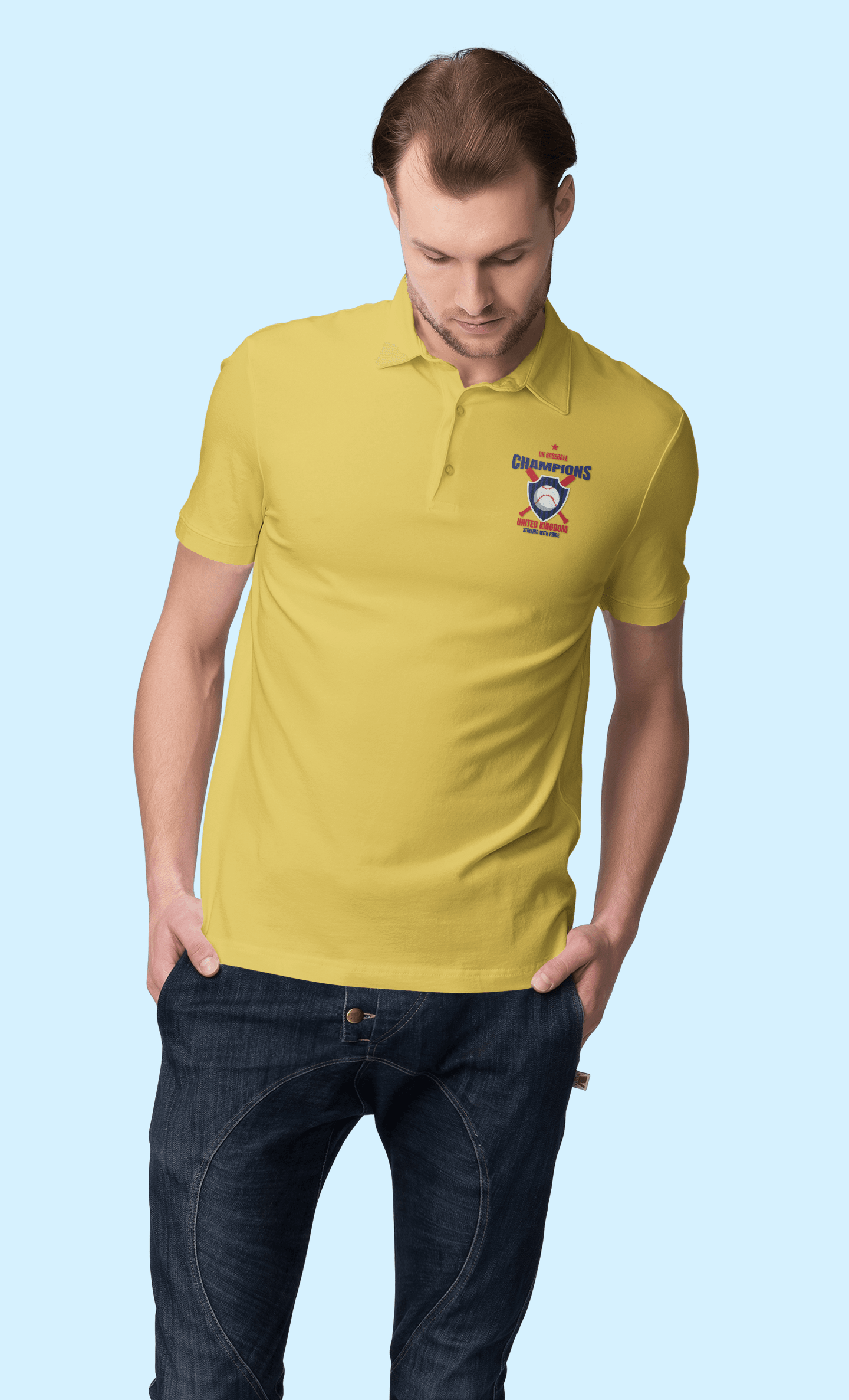Baseball Champions Men's Polo T-shirt - Lyssian