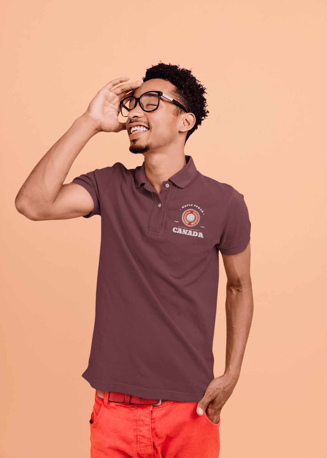 Canada Men's Polo T-shirt - Lyssian
