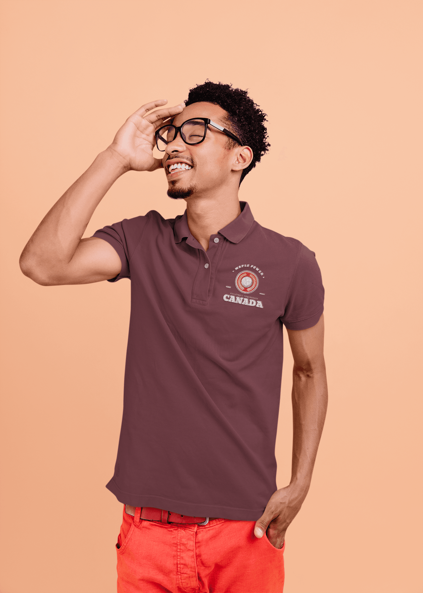 Canada Men's Polo T-shirt - Lyssian