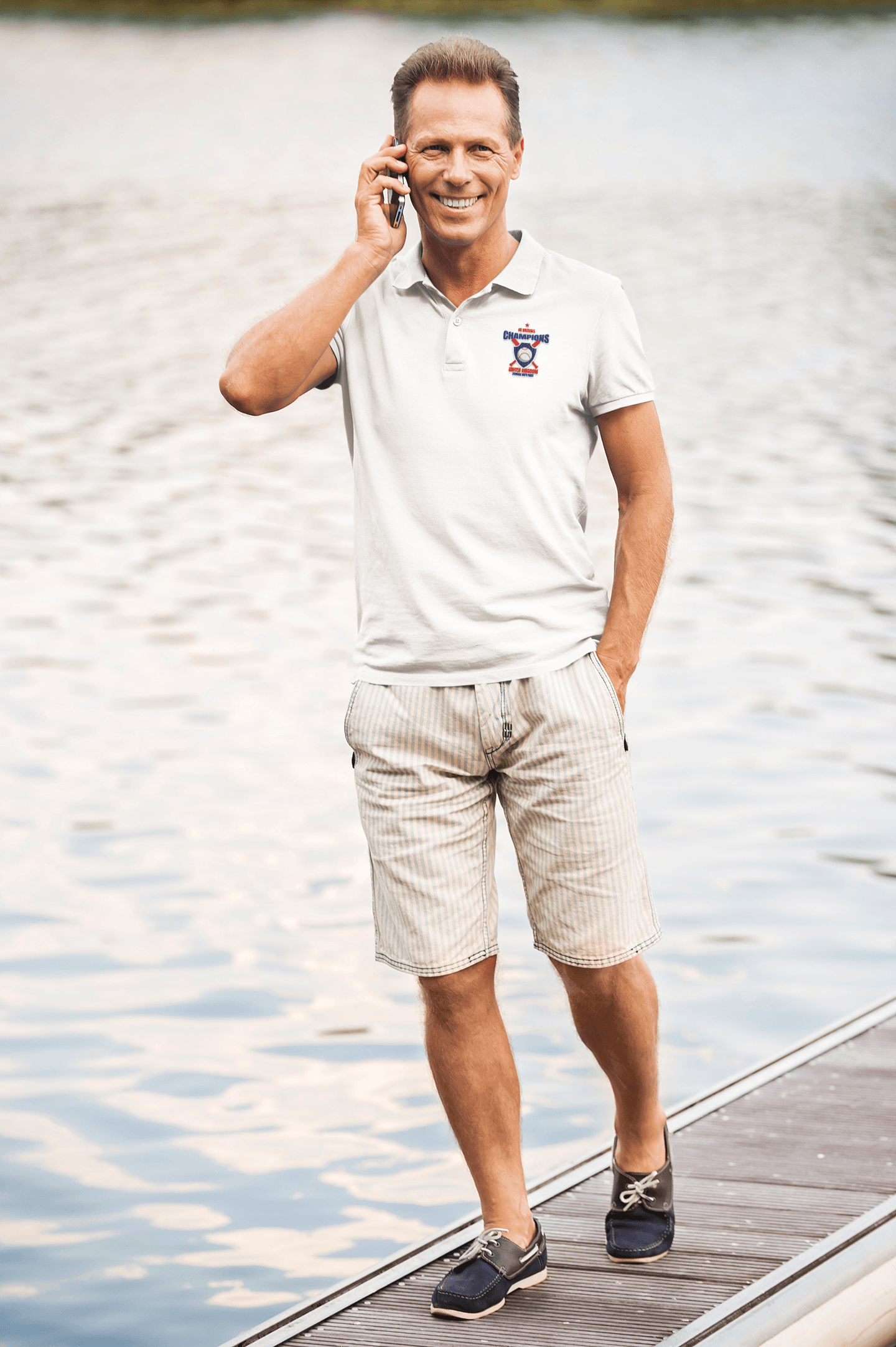 Baseball Champions Men's Polo T-shirt - Lyssian