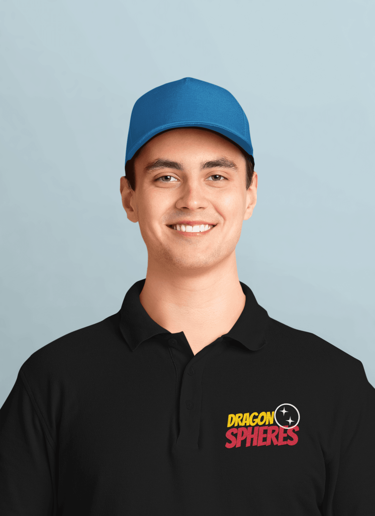 Dragon Spheres Men's Polo T-shirt - Lyssian