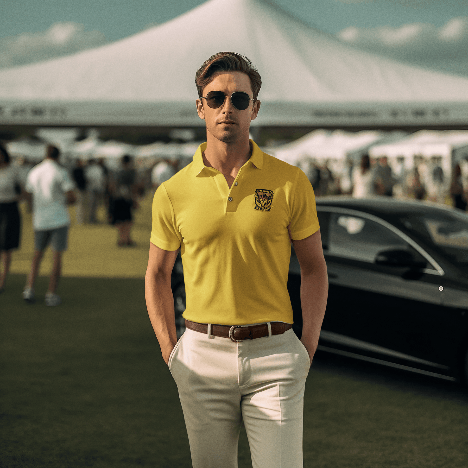 Alpha OPS Men's Polo T-shirt - Lyssian