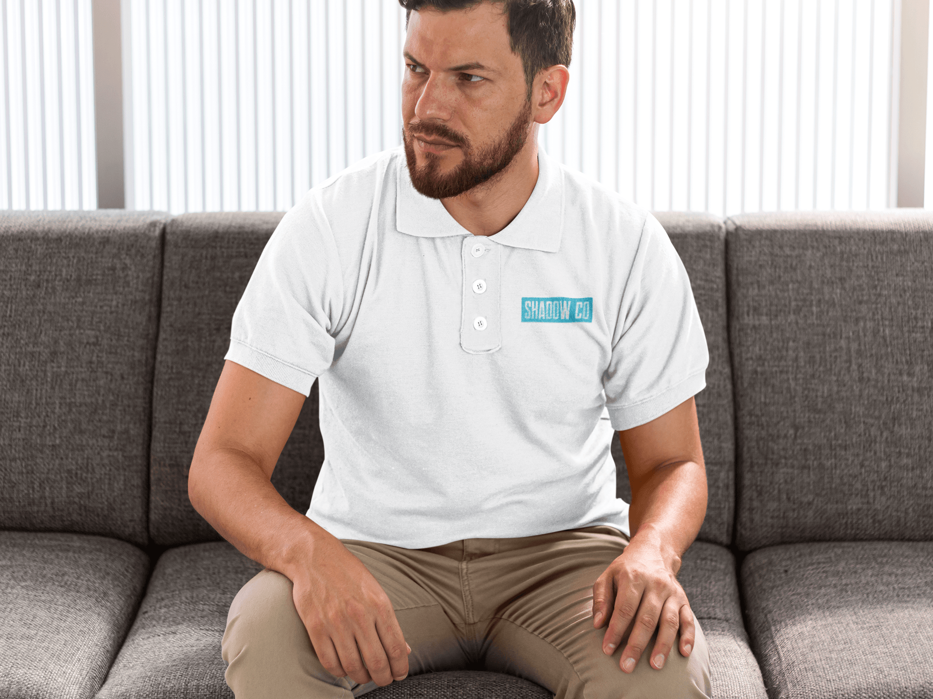 Shadow Co Men's Polo T-shirt - Lyssian