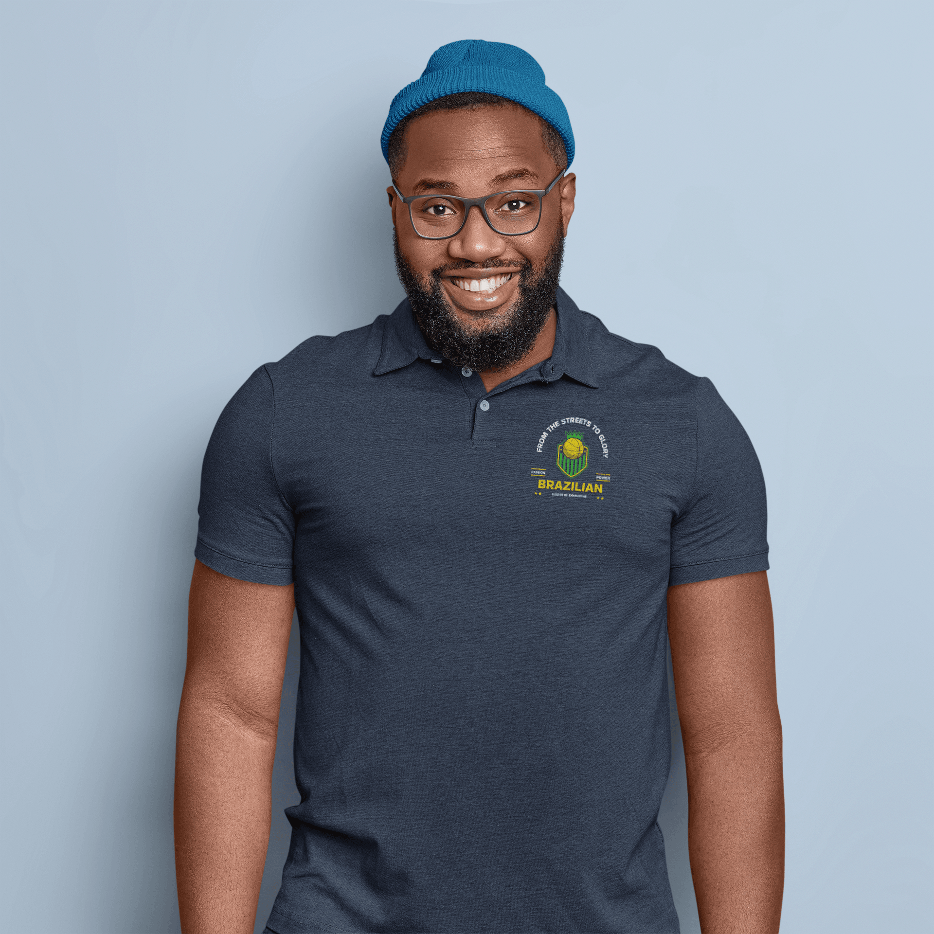 Brazilian Men's Polo T-shirt - Lyssian