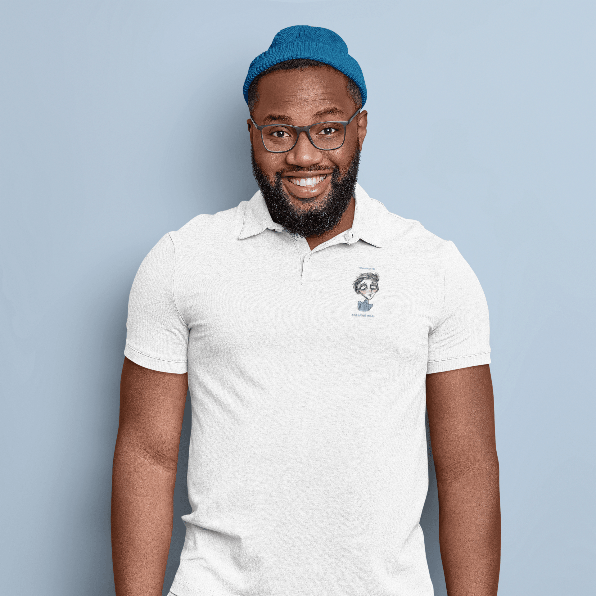Crimson Rose Men's Polo T-shirt - Lyssian