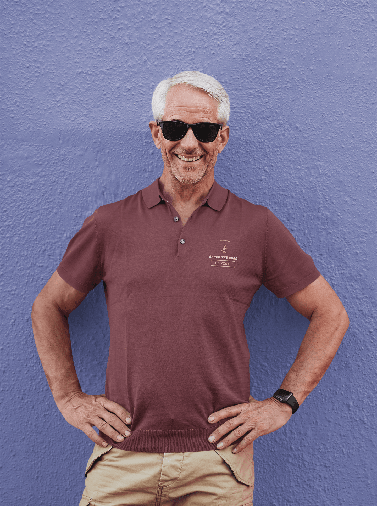 Die and Young Men's Polo T-shirt - Lyssian