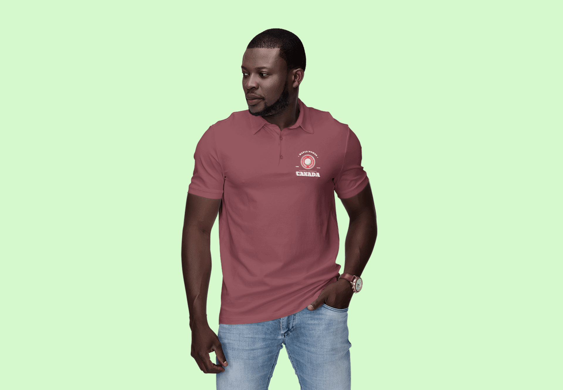 Canada Men's Polo T-shirt - Lyssian