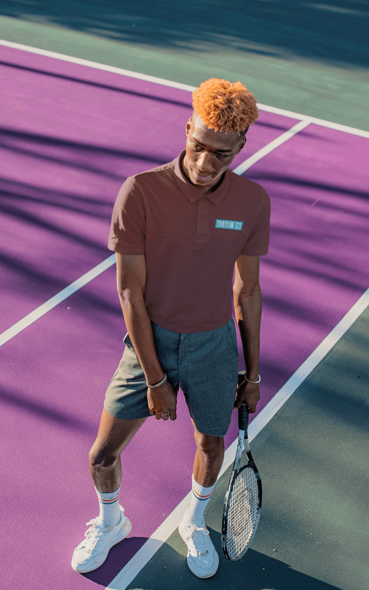 Shadow Co Men's Polo T-shirt - Lyssian