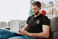 Frequency Men's Polo T-shirt - Lyssian