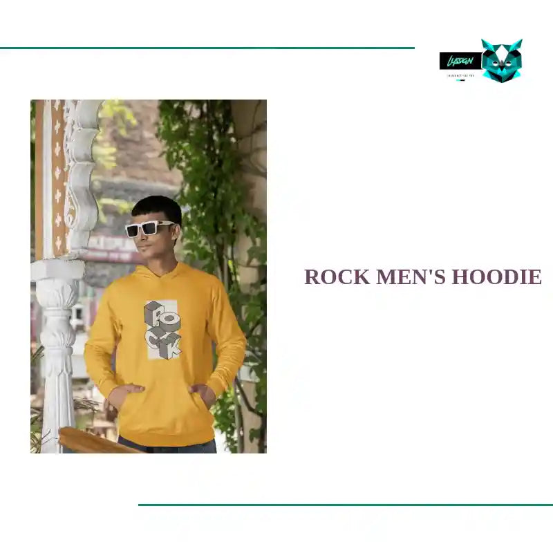 Rock Men&#039;s Hoodie by@Outfy