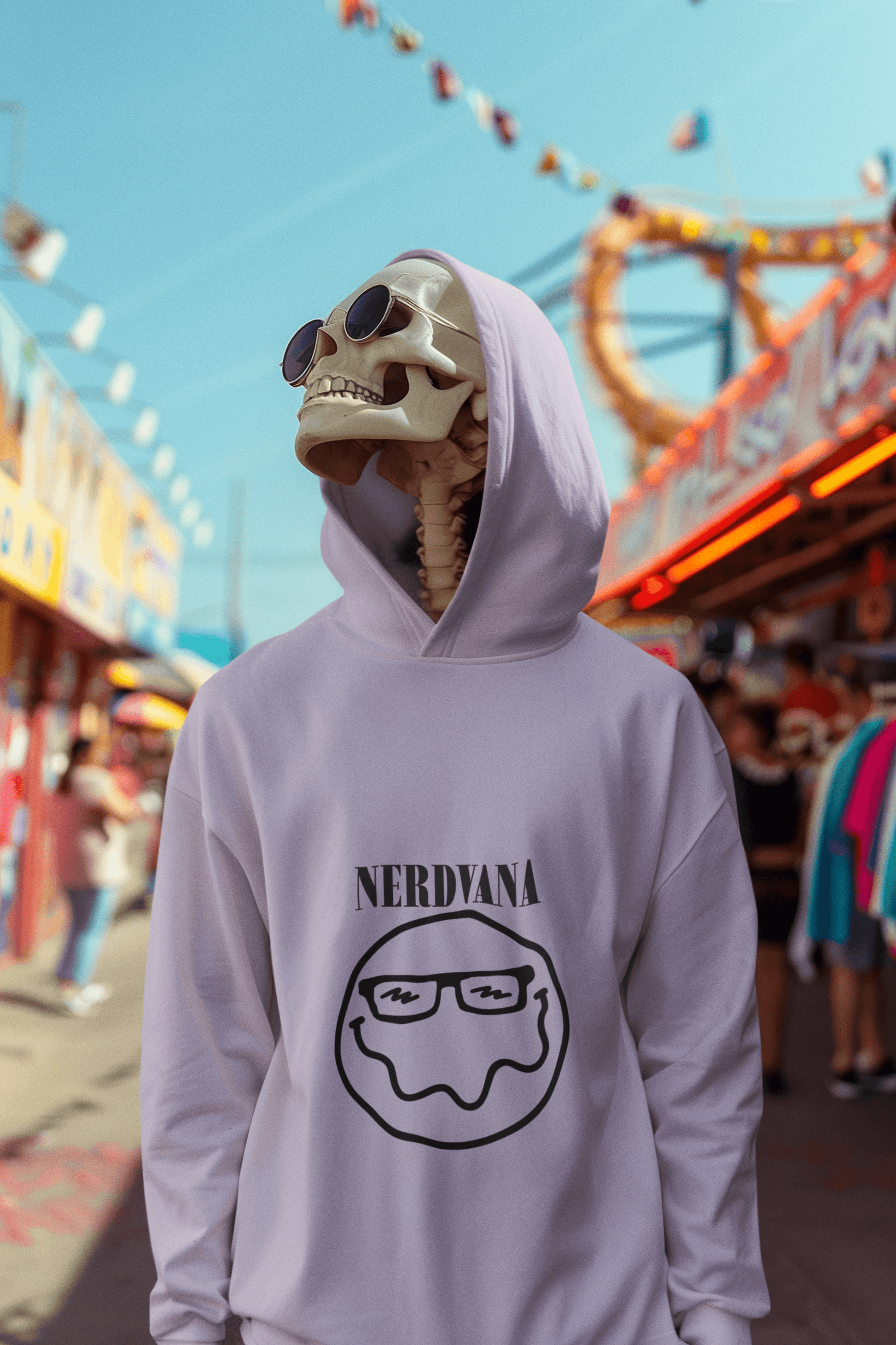 Nerdvana Men's Hoodie - Lyssian