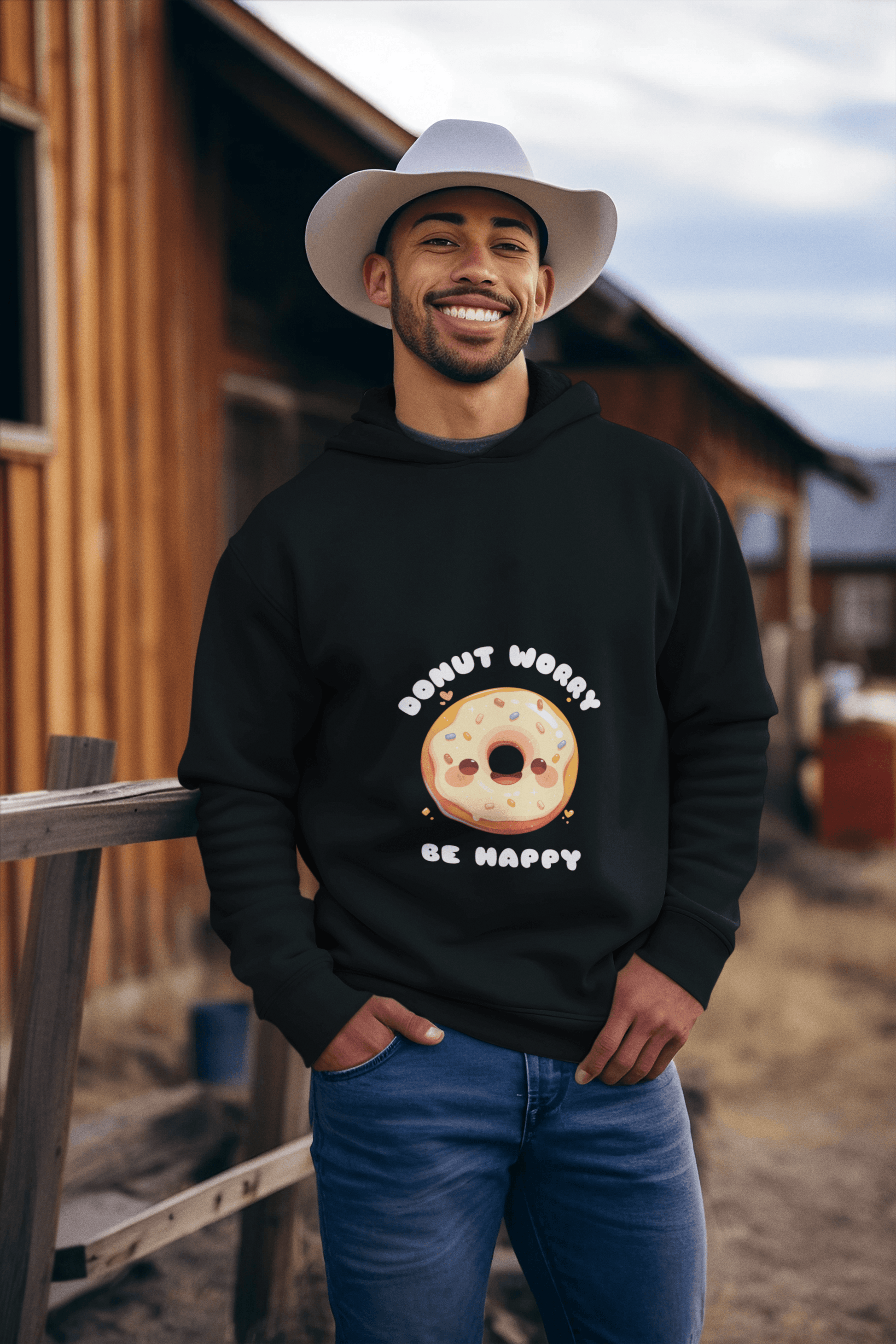 Donut Men's Hoodie - Lyssian