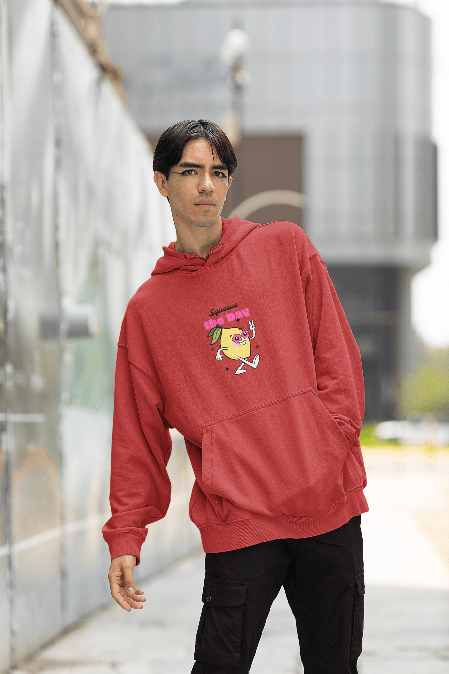 Cool Lemon Men's Hoodie - Lyssian