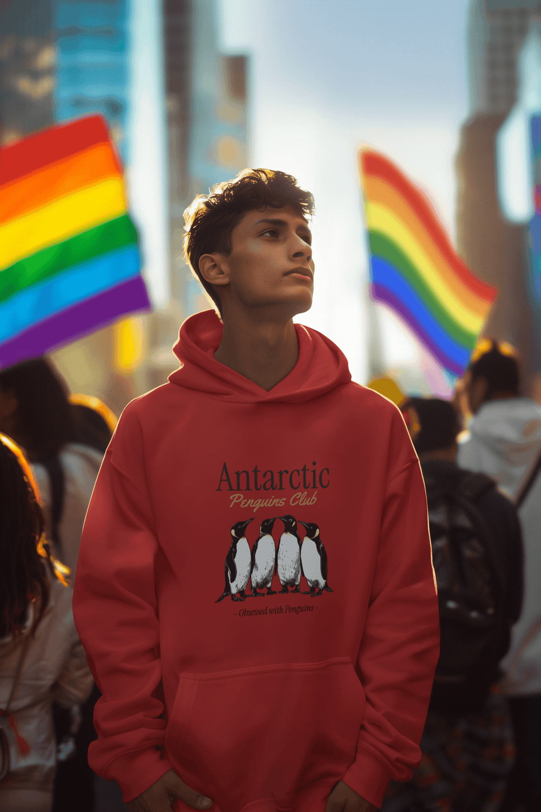Antarctic Men's Hoodie - Lyssian