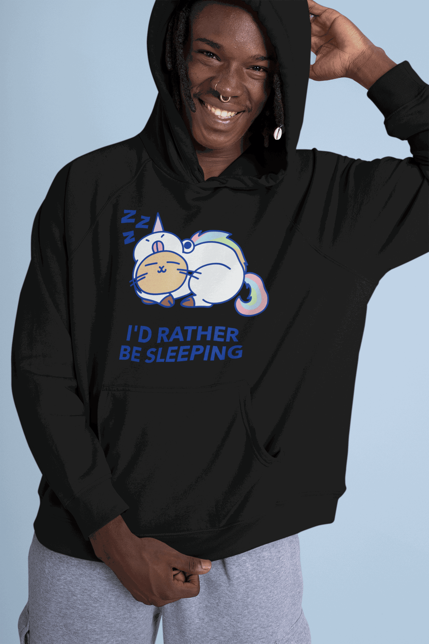 Be Sleeping Men's Hoodie - Lyssian