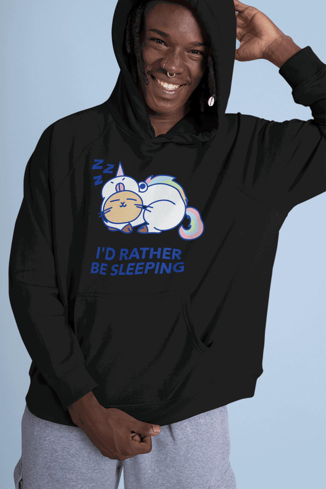 Be Sleeping Men's Hoodie - Lyssian
