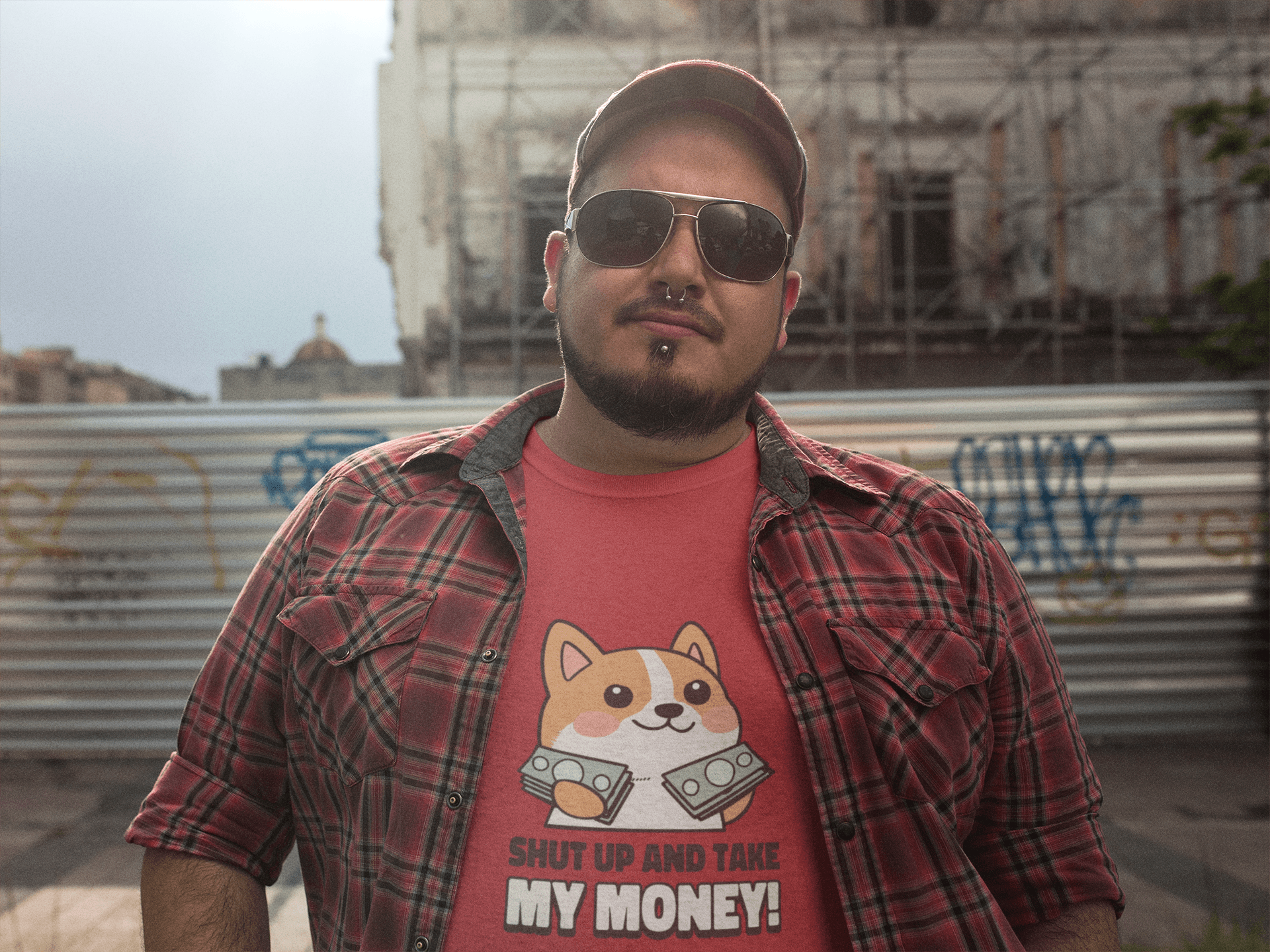 The Money Men's Plus Size T-shirt - Lyssian